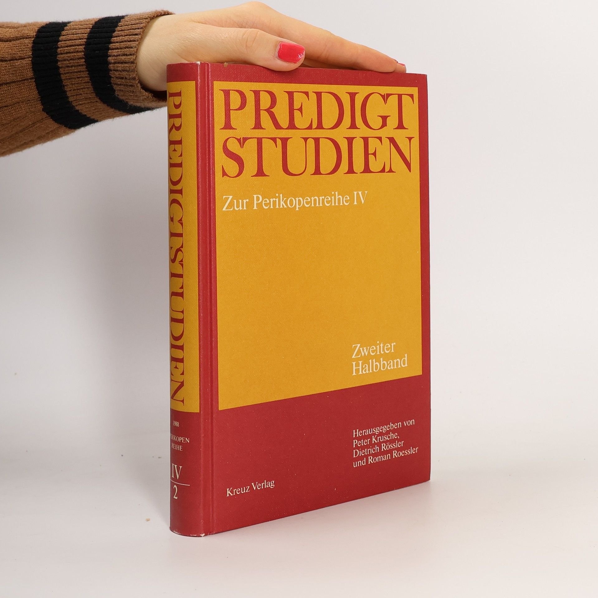 kolektiv Predigt Studien Zur Perikopenreihe VI./2