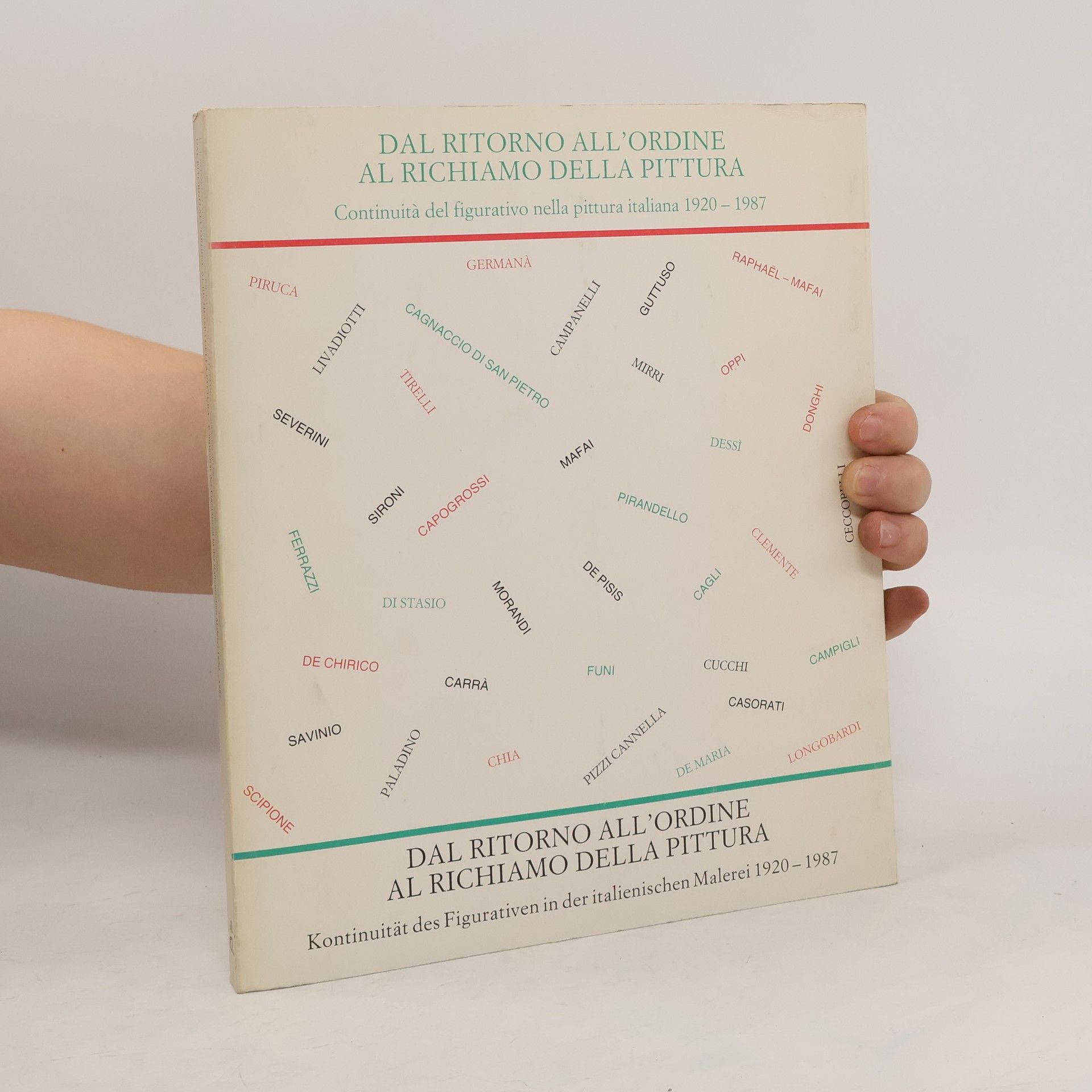 Autorenkollektiv Dal ritorno all'ordine al richiamo della pittura 1920-1987