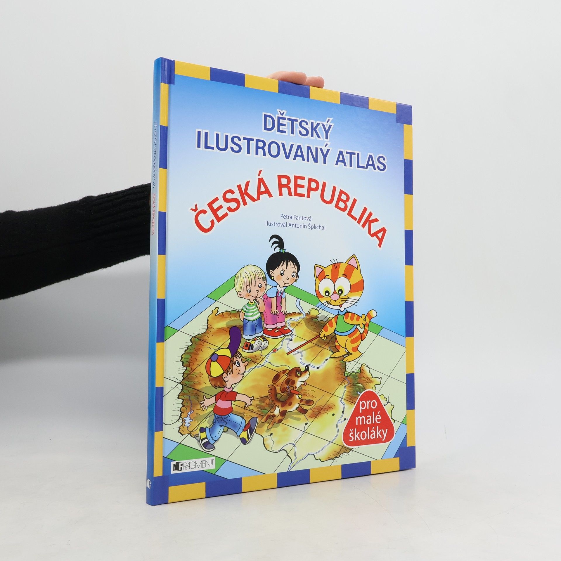 Antonín Šplíchal Dětský ilustrovaný atlas Česká republika