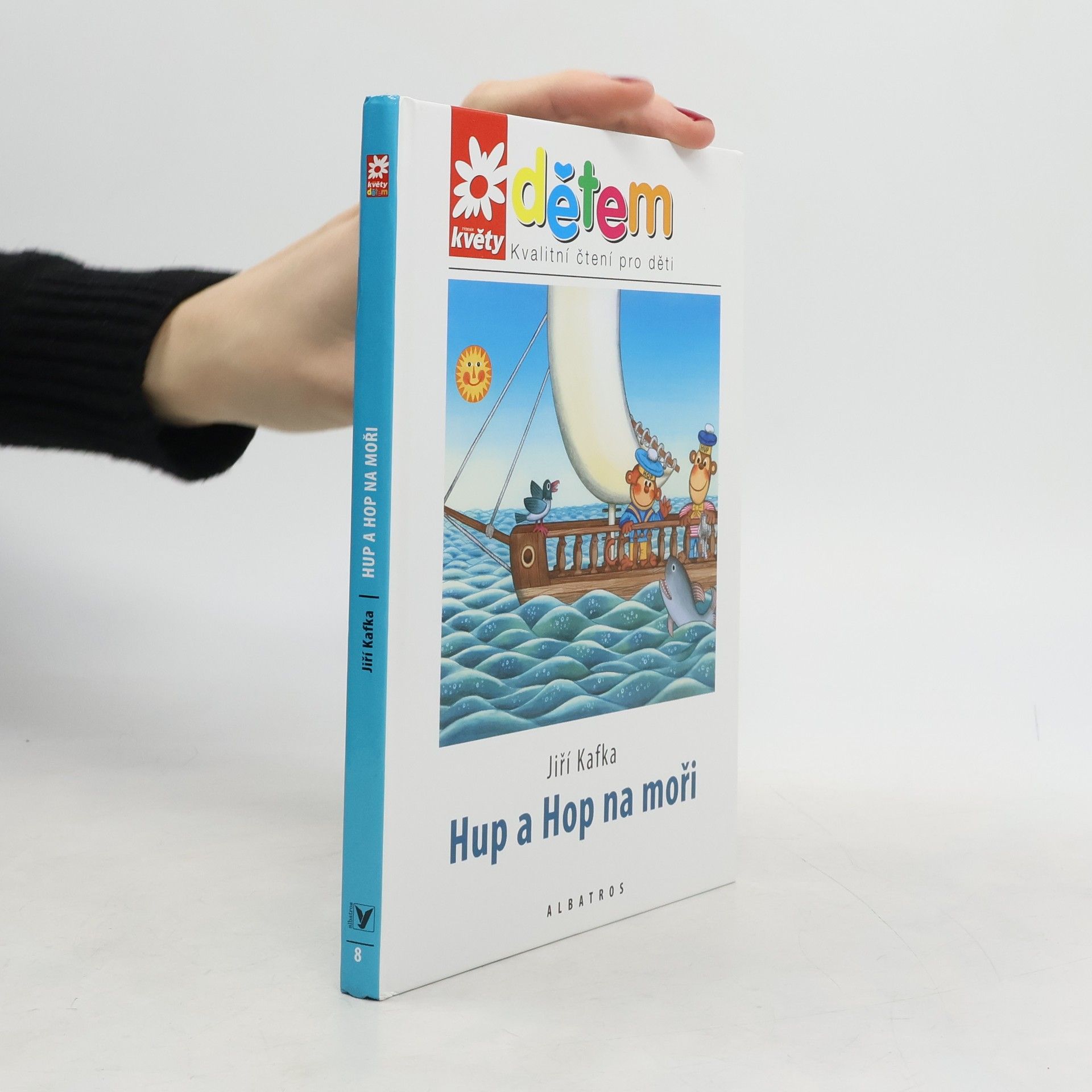 Hup a Hop na moři : veselá dobrodružství dvou opičáků a pana kormidelníka Rybičky