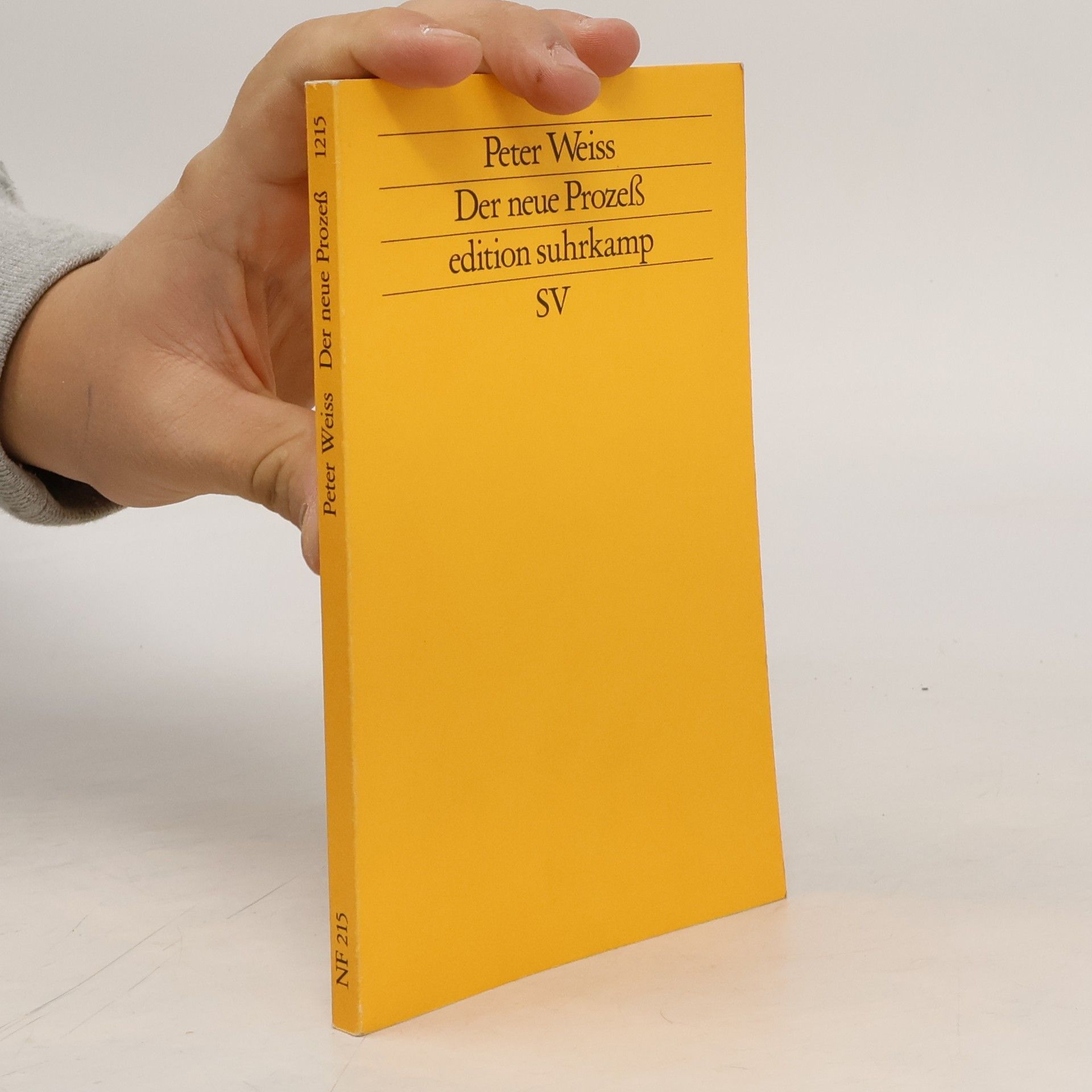 Peter Weiss Neue Prozess