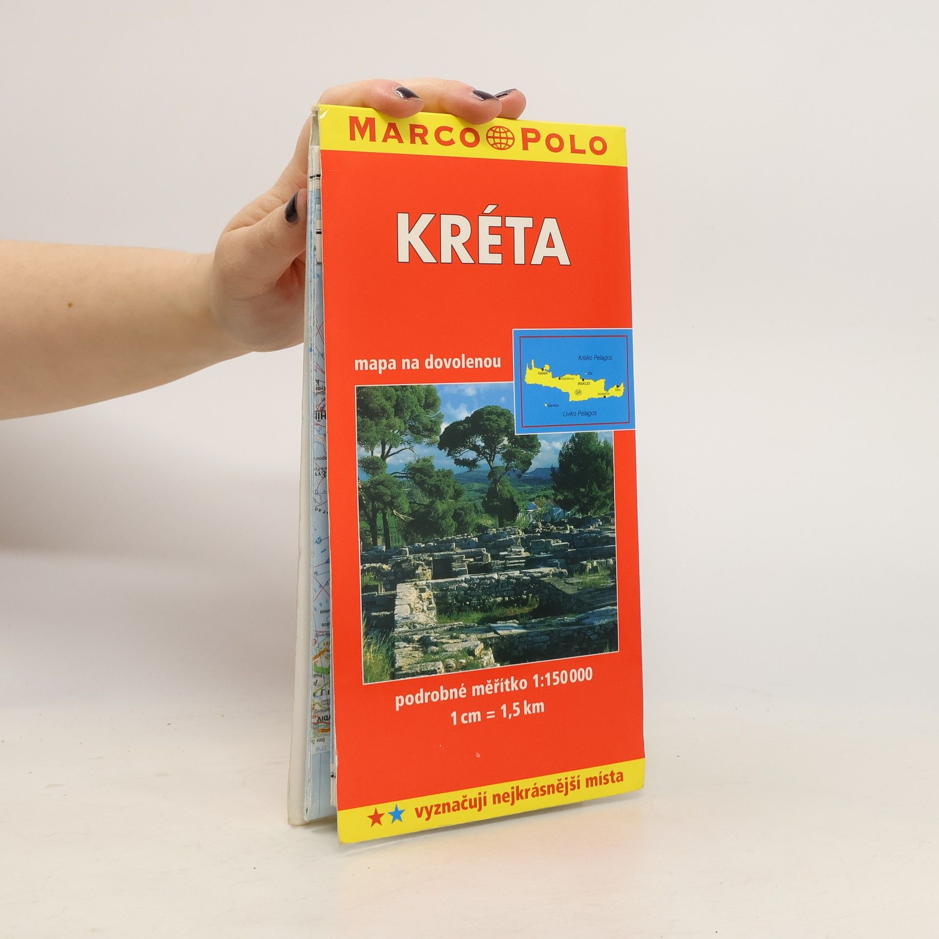 Autorenkollektiv Kréta mapa na dovolenou