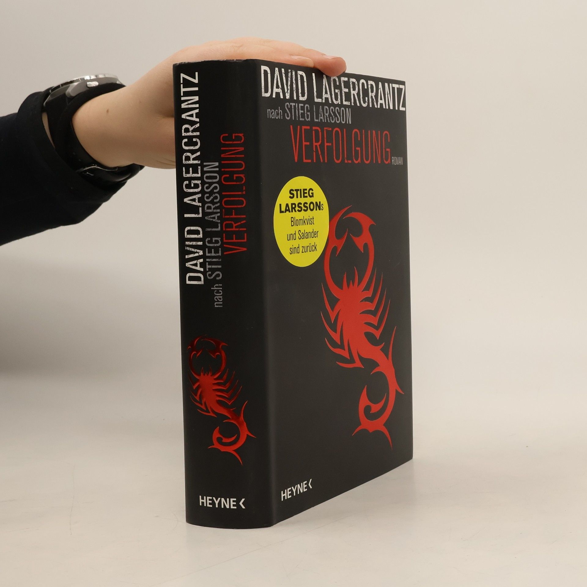 David Lagercrantz Verfolgung. Millennium. Band 5