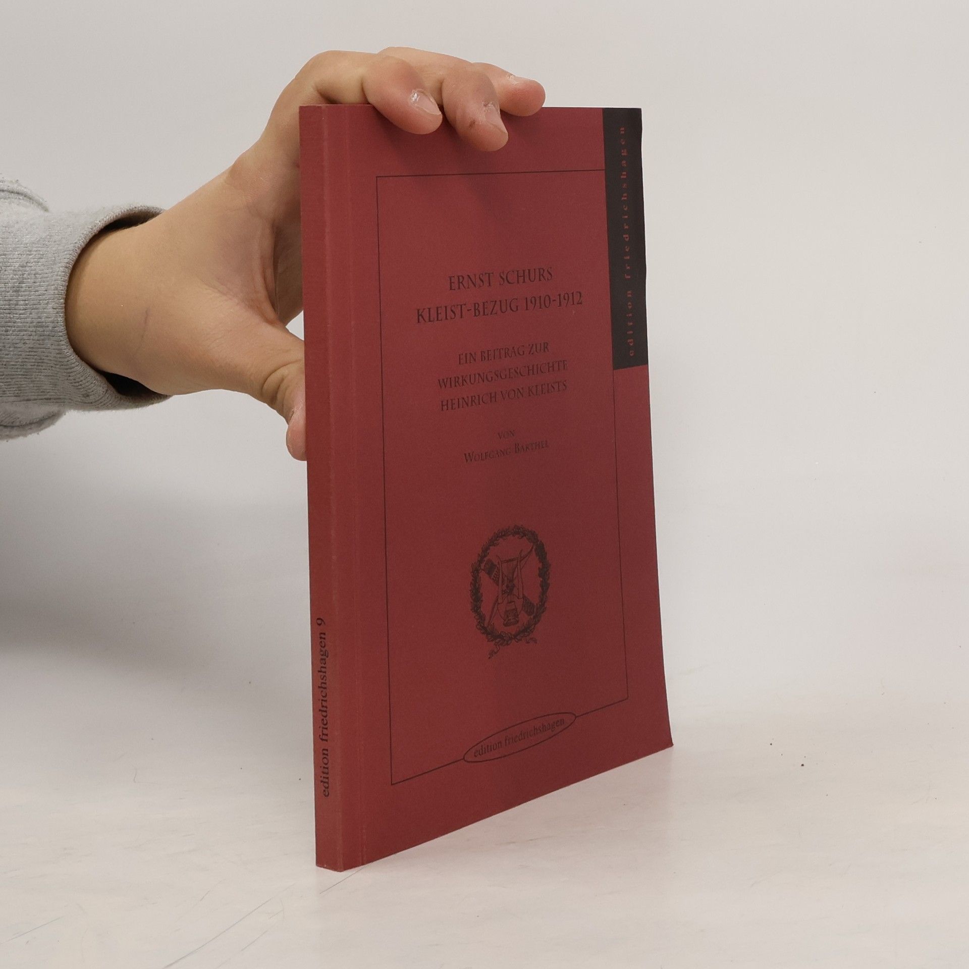 Ernst Schurs Kleist-Bezug 1910-1912