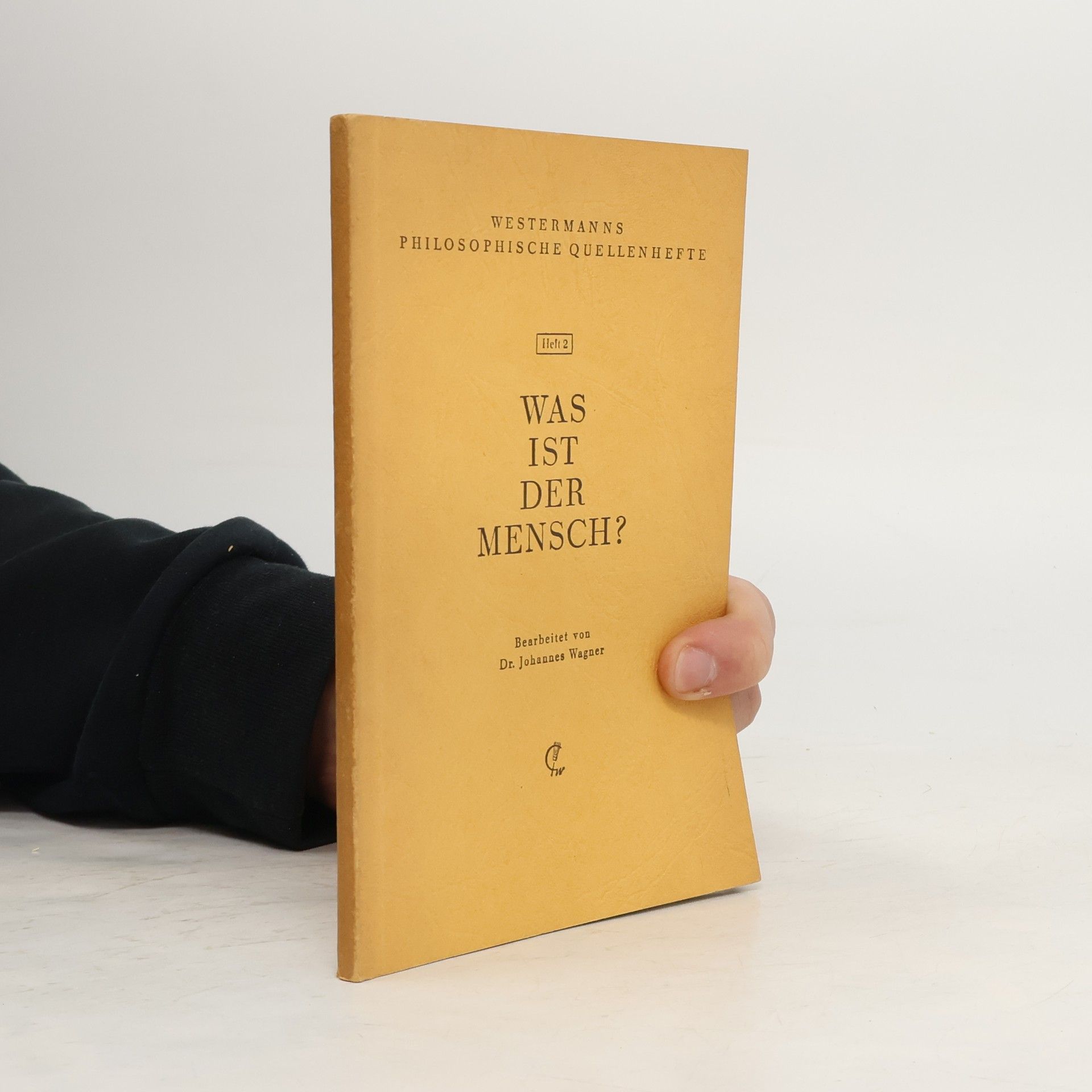 Johannes Wagner Was ist der Mensch?