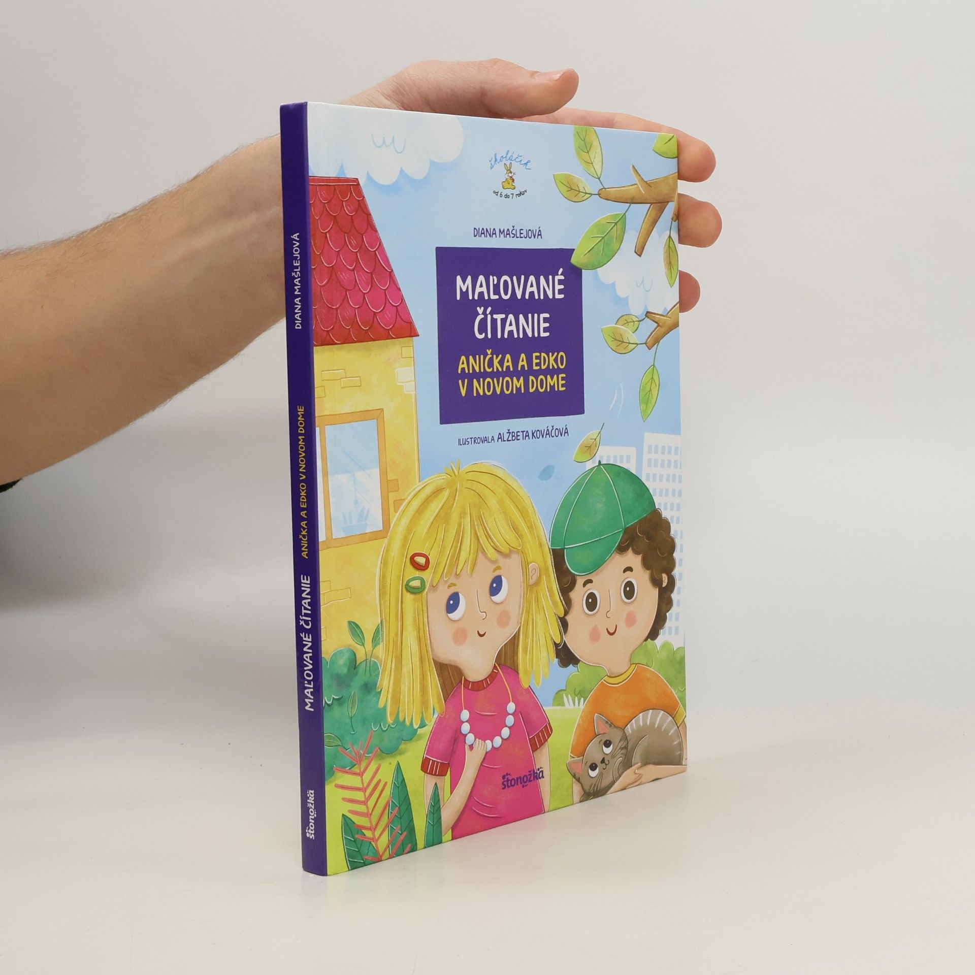 Diana Mašlejová Maľované čítanie: Anička a Edko v novom dome
