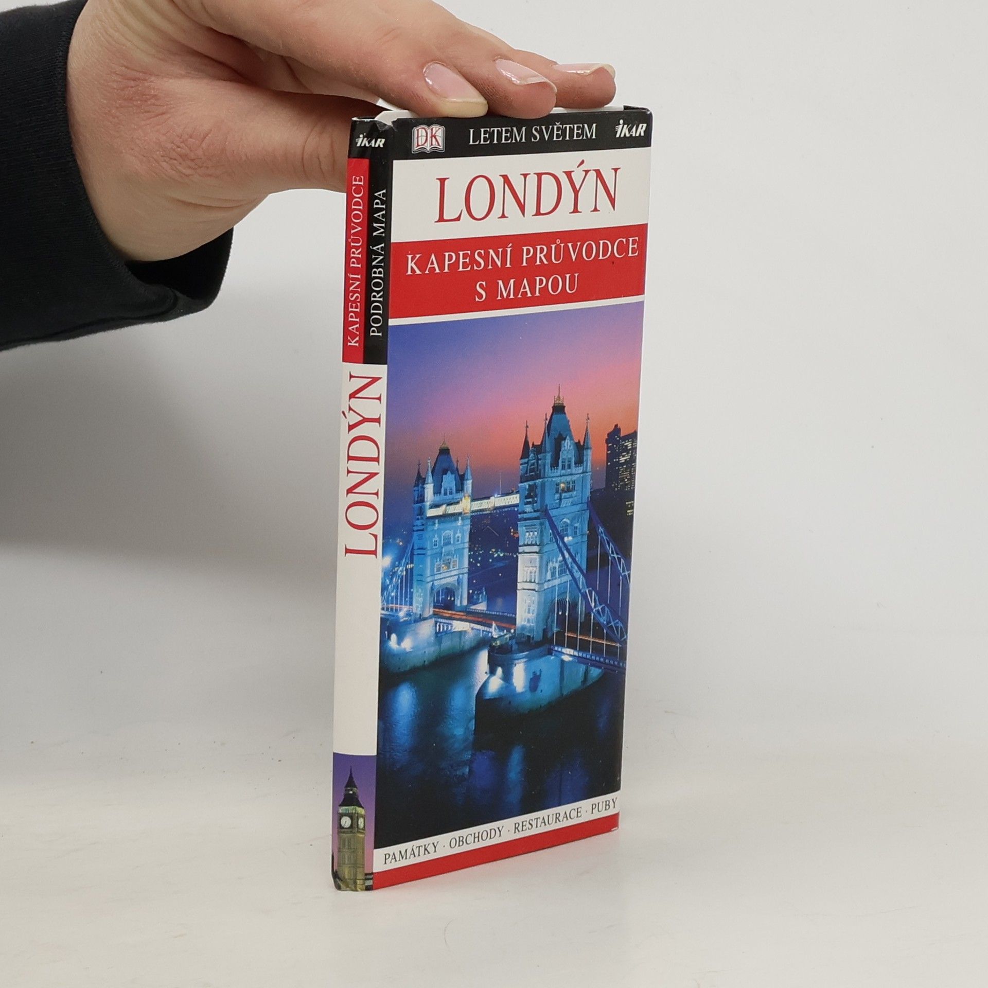 nezn. Londýn: Kapesní průvodce s mapou