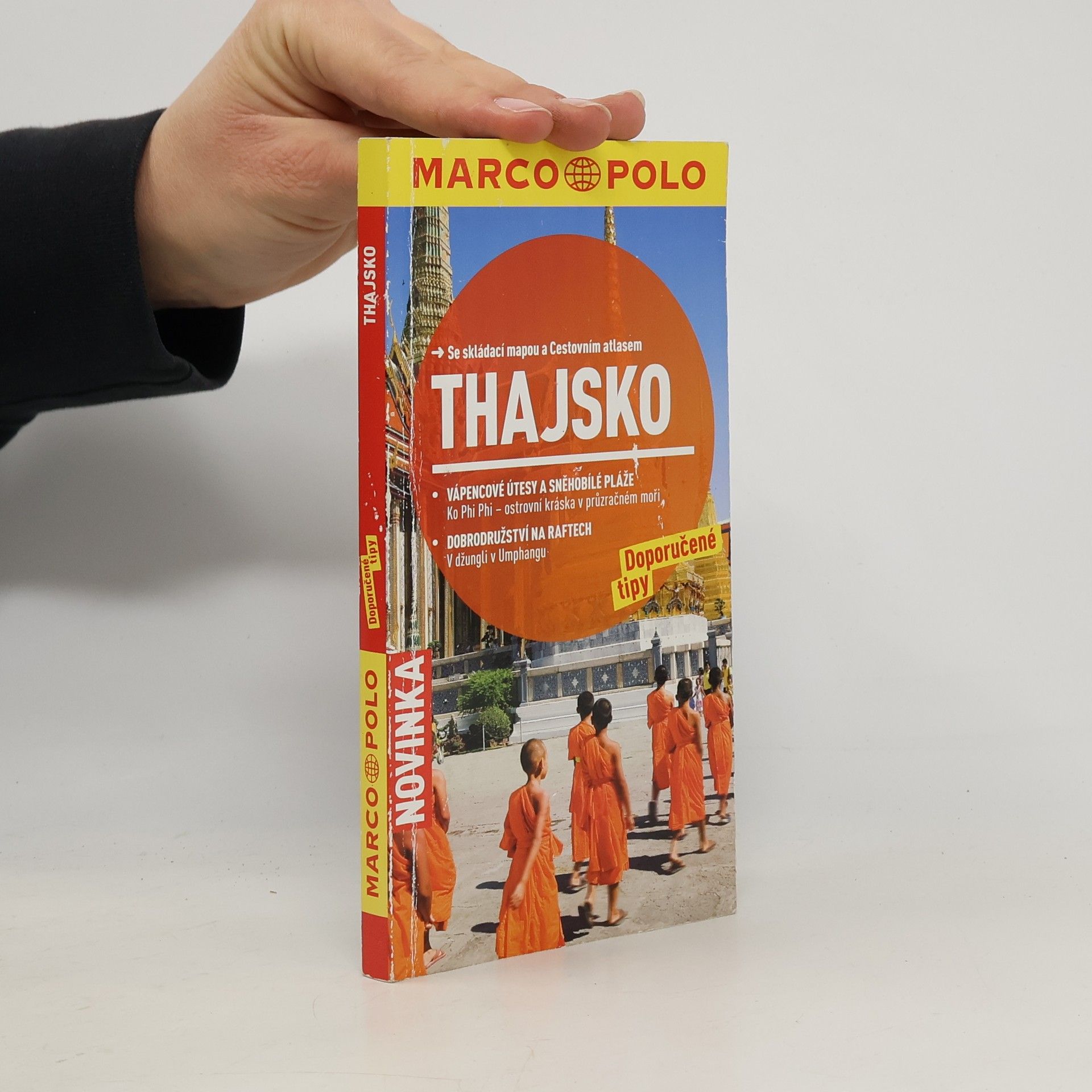 Wilfried Hahn Thajsko. Doporučené tipy. Se skládací mapou a cestovním atlasem