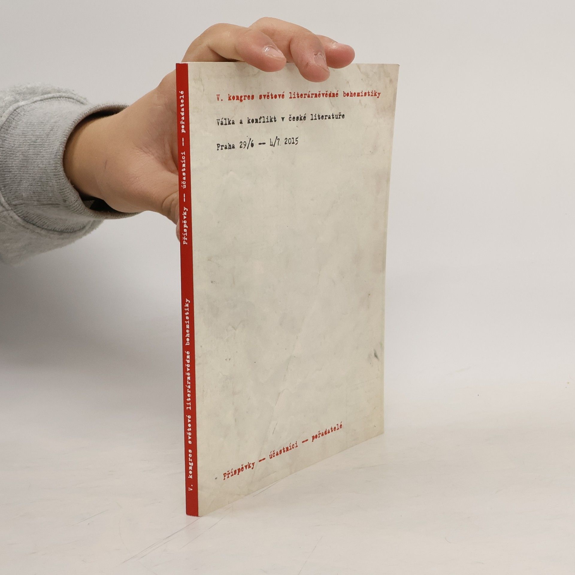 Autorenkollektiv V. kongresu světové literárněvědné bohemistiky