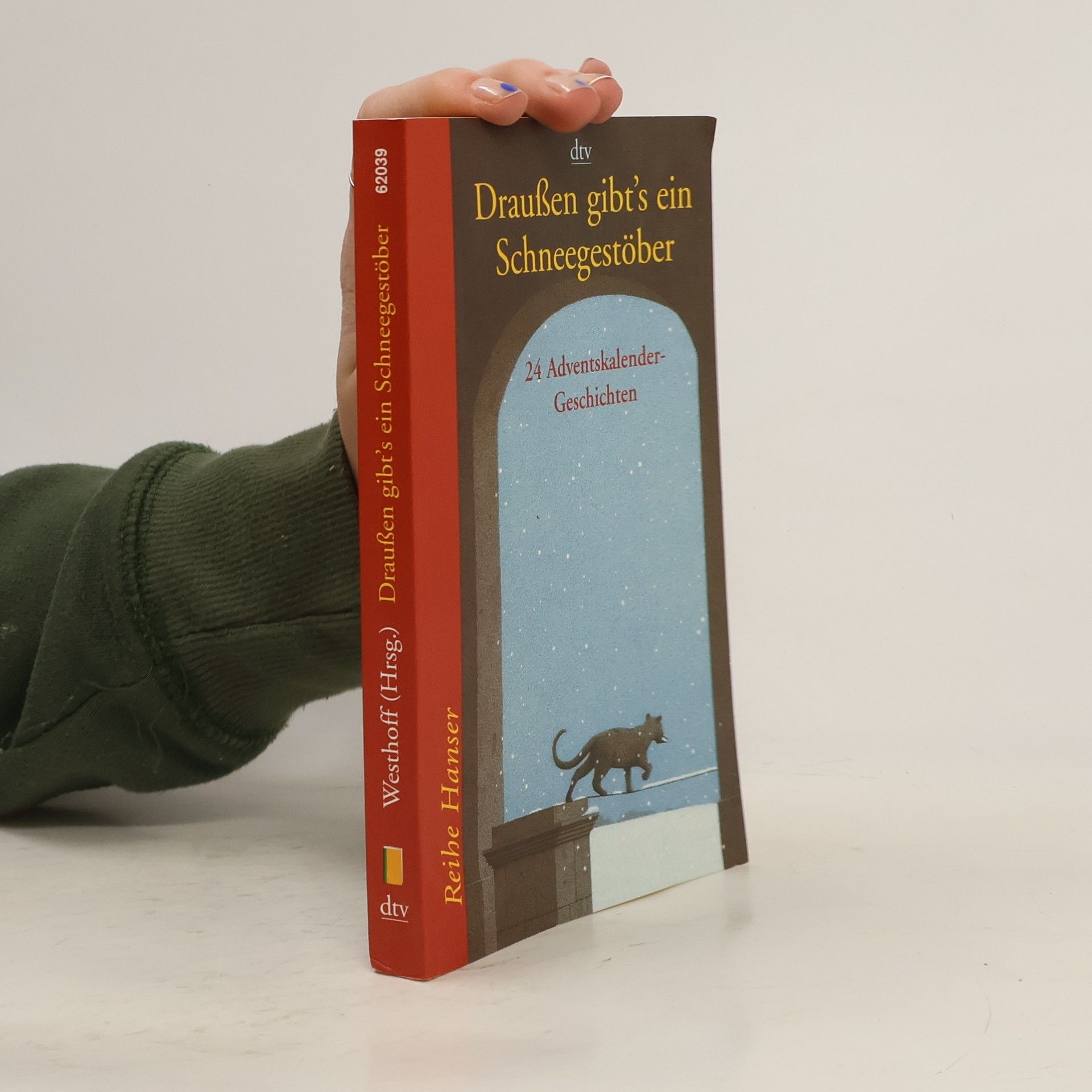 Draußen gibt's ein Schneegestöber