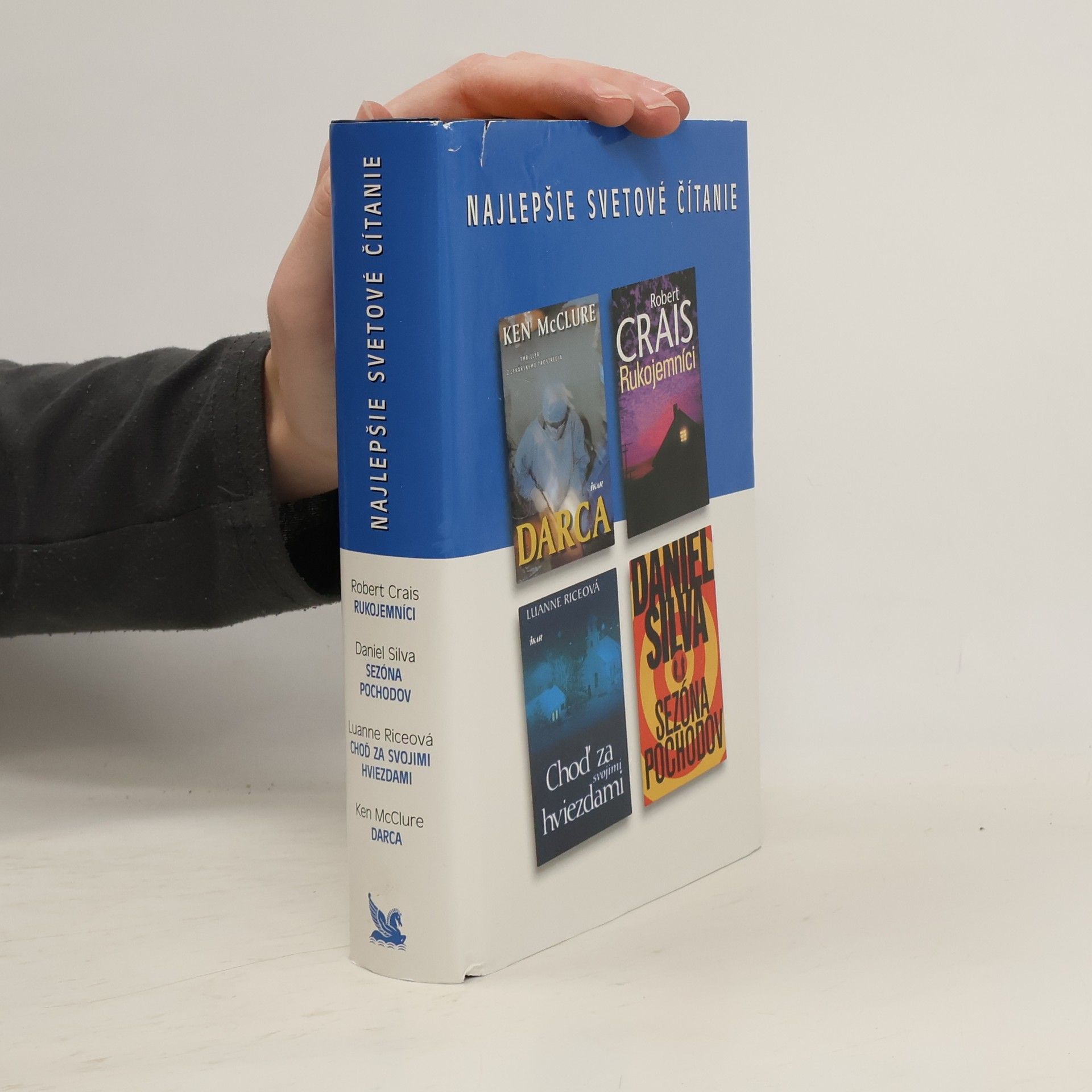 Najlepšie svetové čítanie. Rukojemníci. Sezóna pochodov. Choď za svojimi hviezdami. Darca