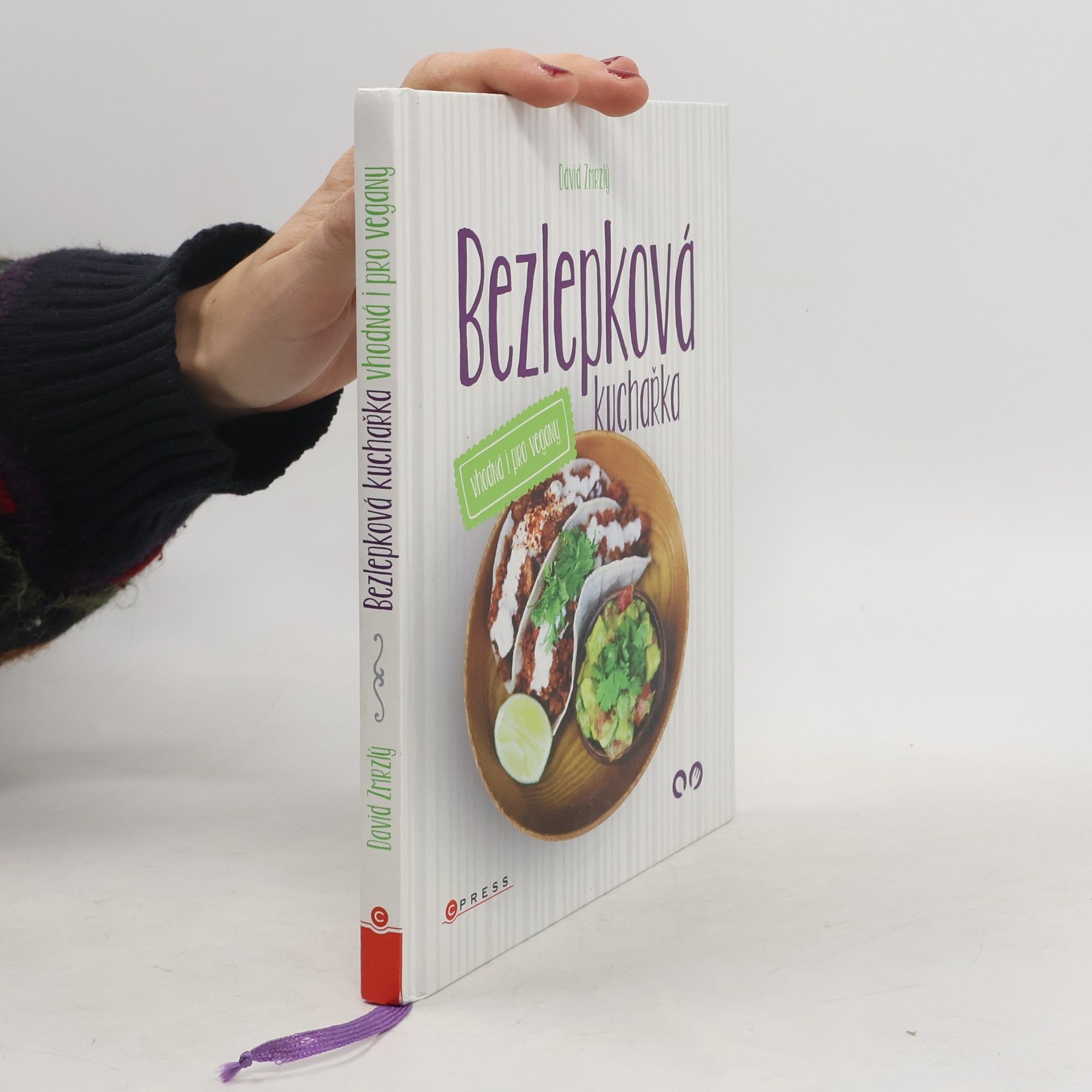 David Zmrzlý Bezlepková kuchařka vhodná i pro vegany