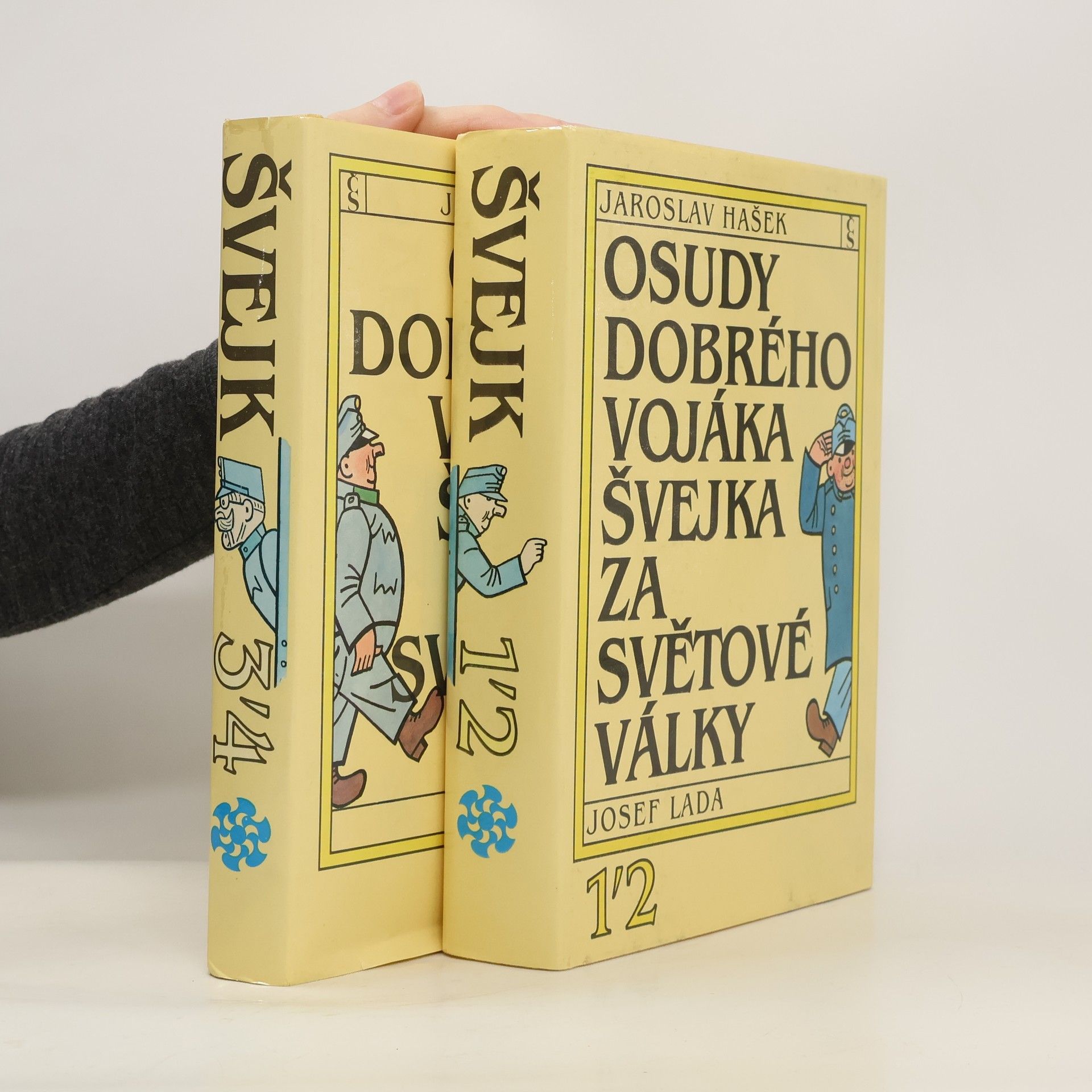 Jaroslav Hašek Osudy dobrého vojáka Švejka za světové války. 1.-4. díl
