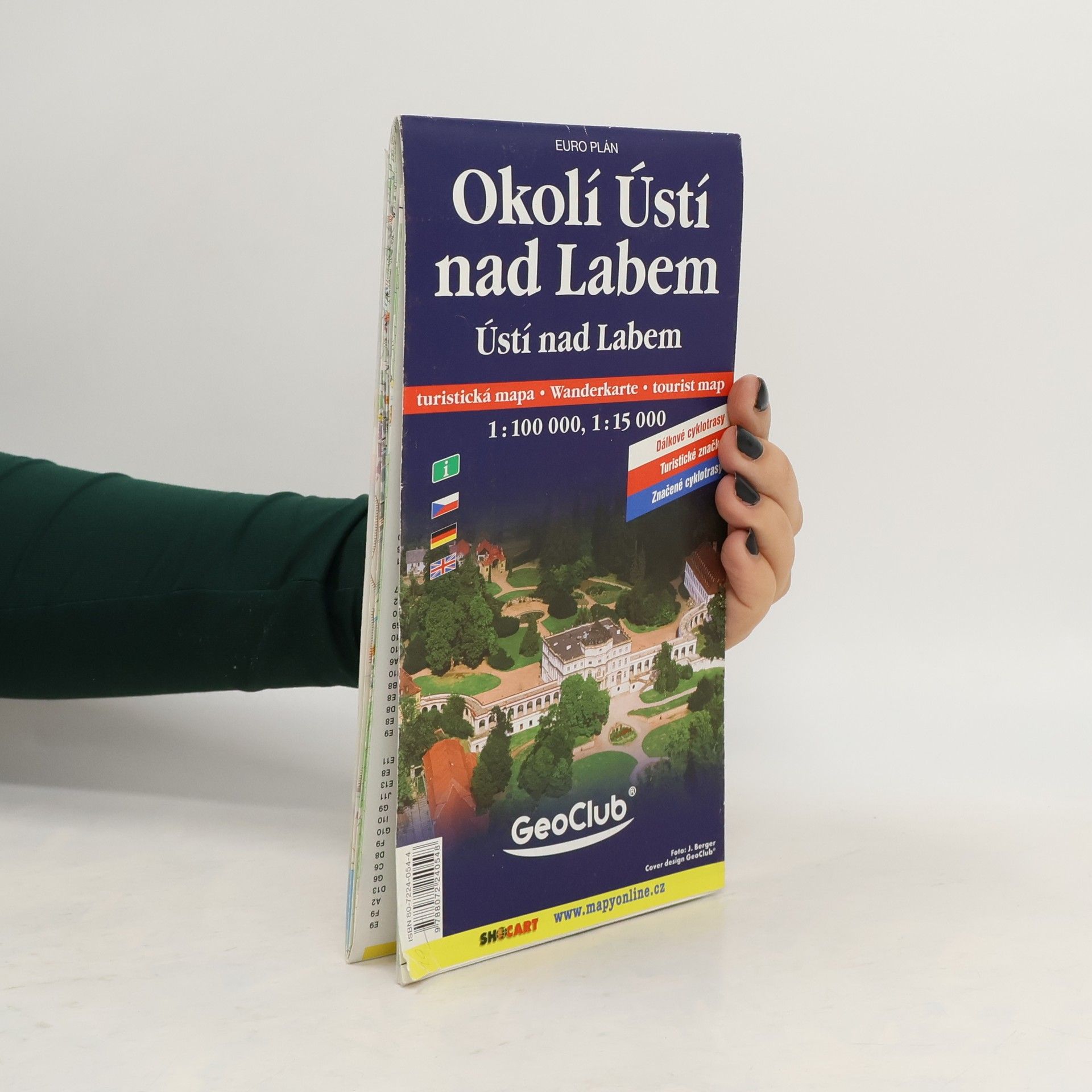 Autorenkollektiv Ústí nad Labem 1:15T/plán města