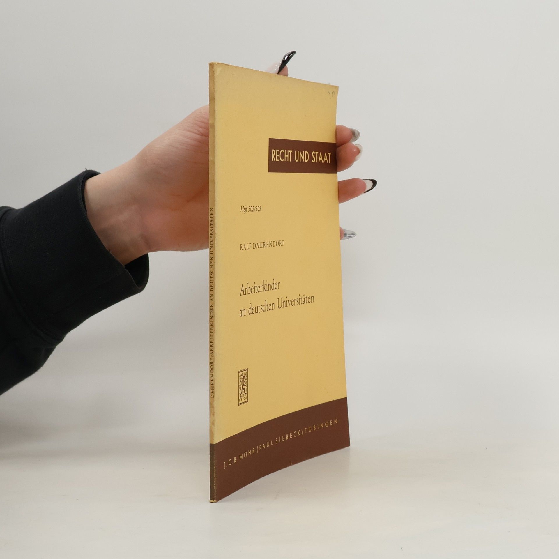 Ralf Dahrendorf Arbeiterkinder an Deutschen Universitaten