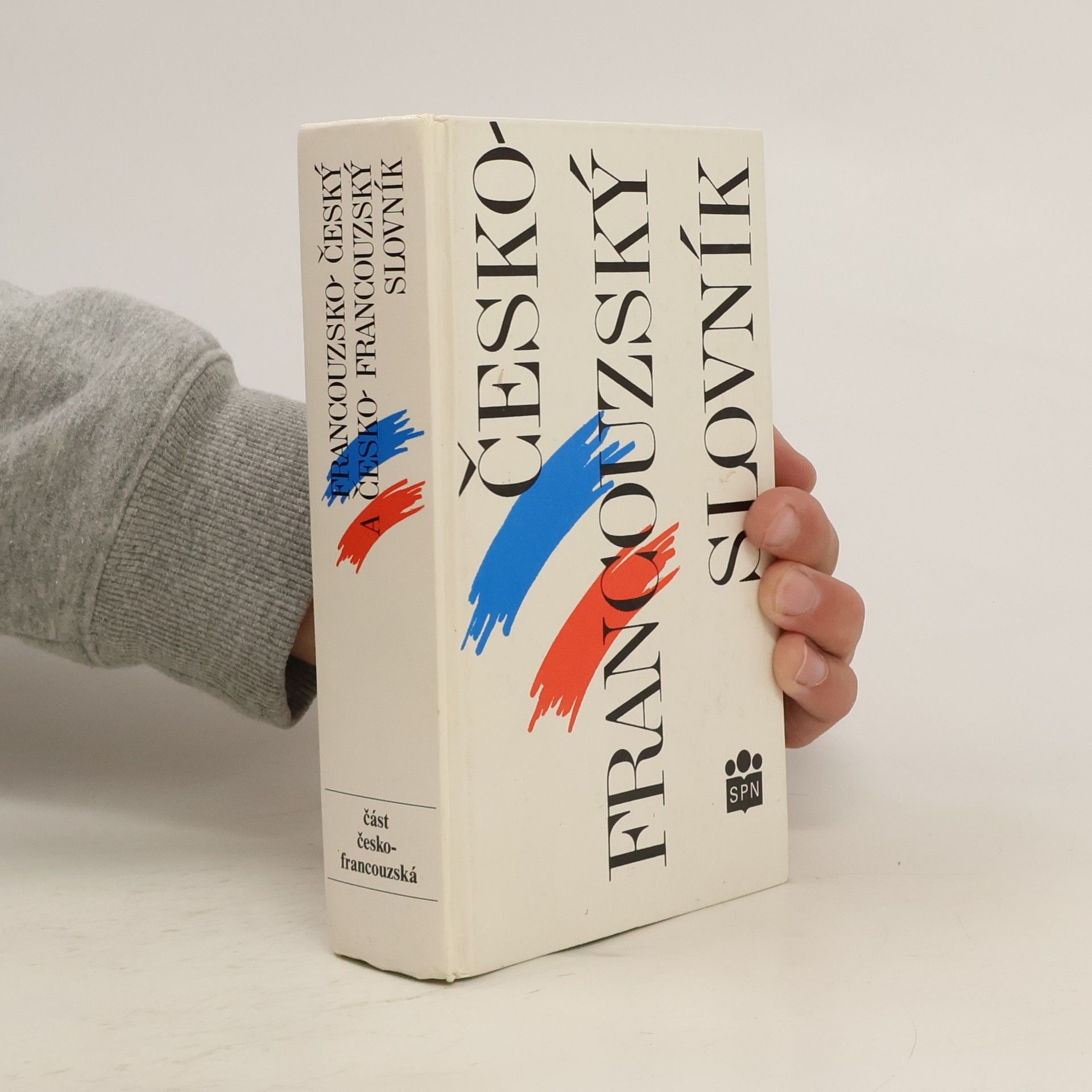 Česko-francouzský slovník. Část česko-francouzská