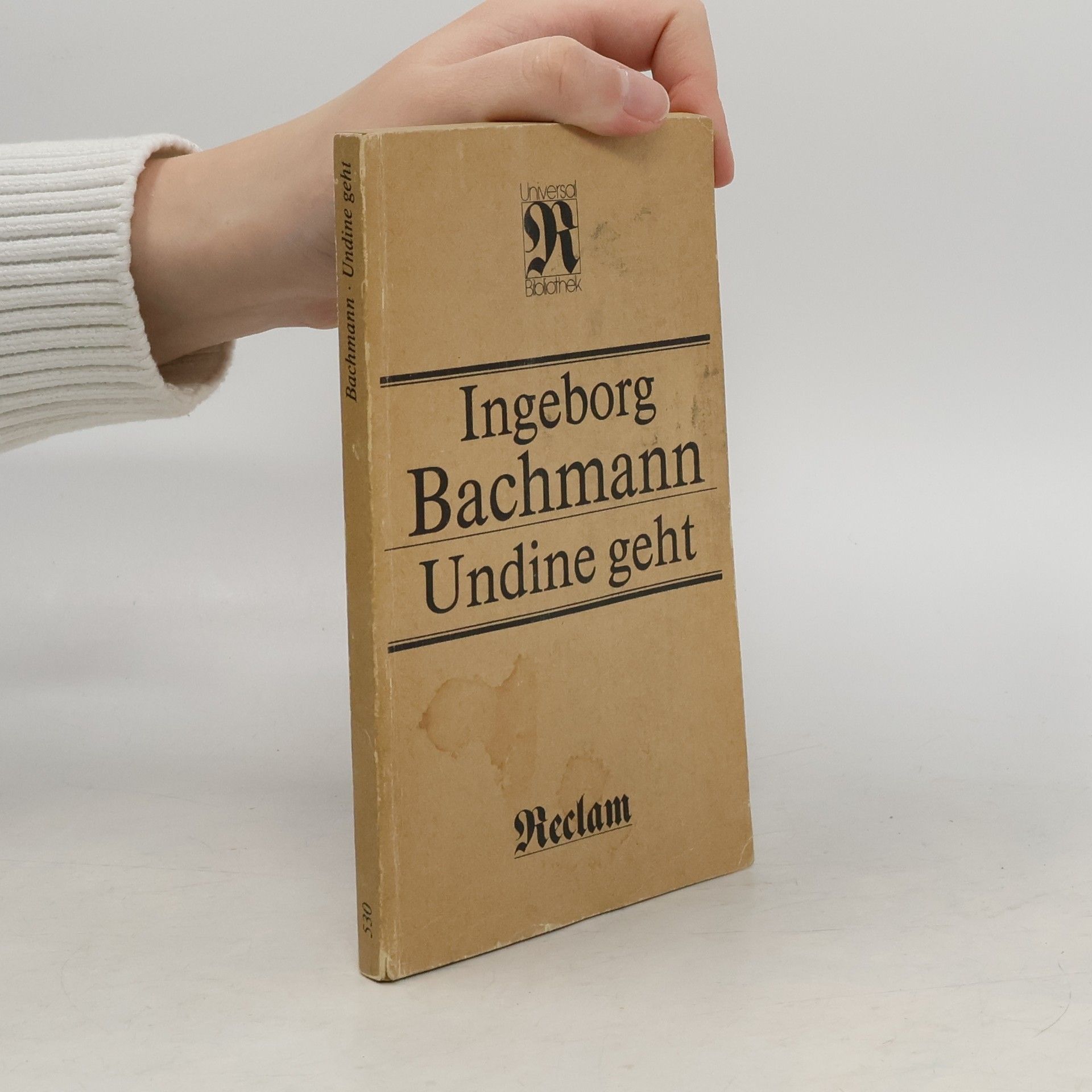 Ingeborg Bachmann Undine geht