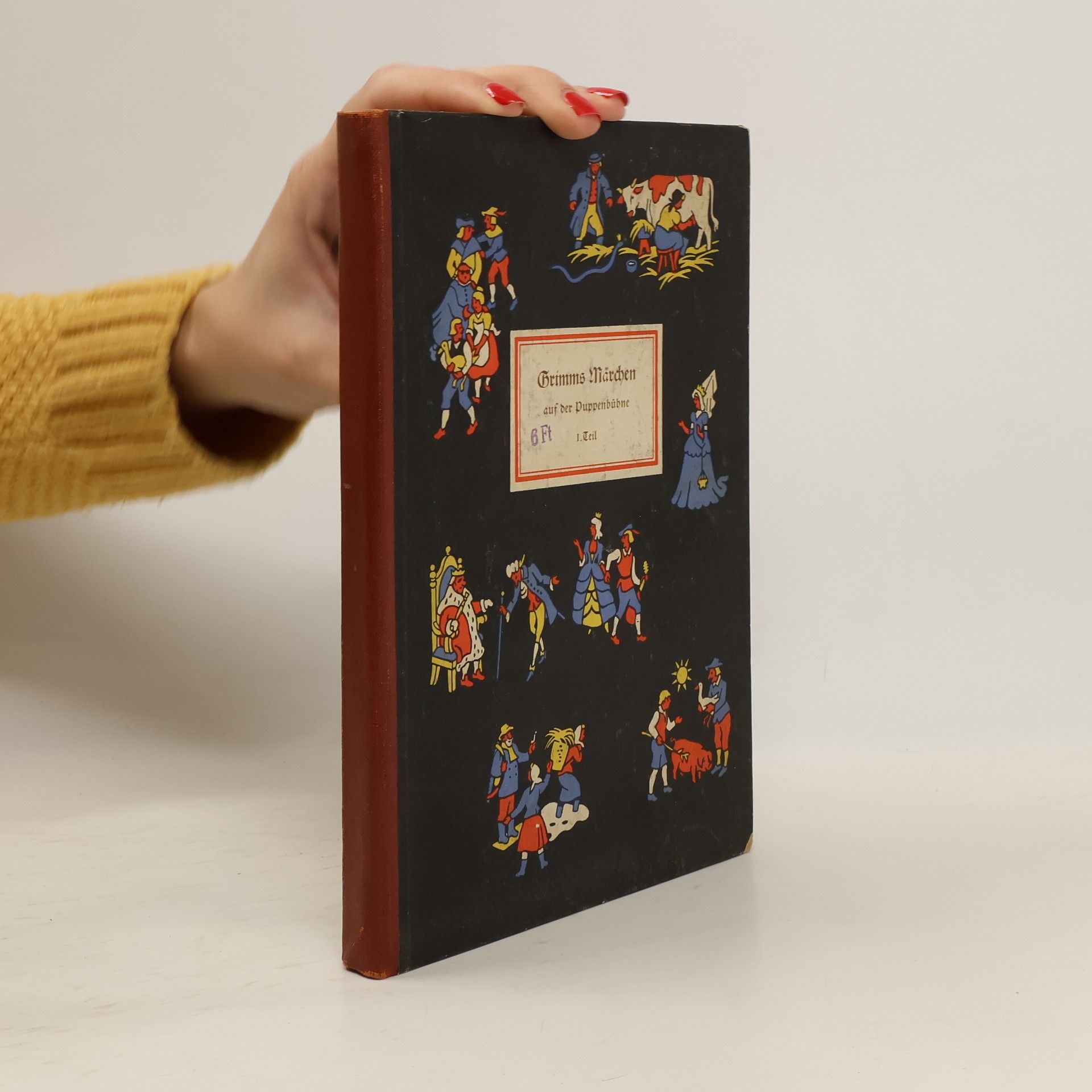bratři Grimmové Grimms Märchen auf der Puppenbühne 1. Teil