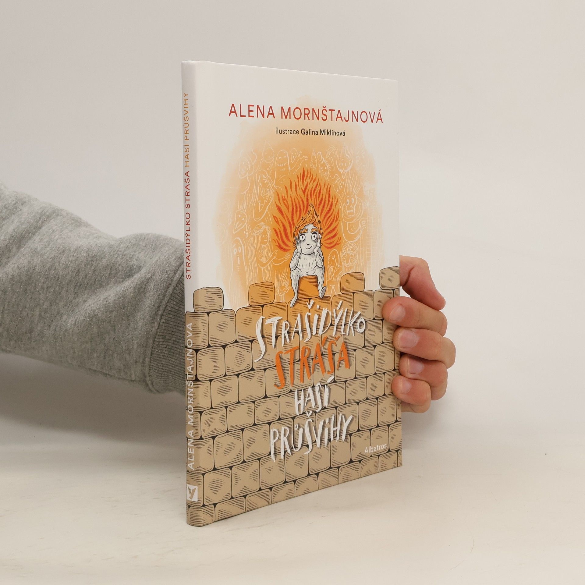 Alena Mornštajnová Strašidýlko Stráša hasí průšvihy