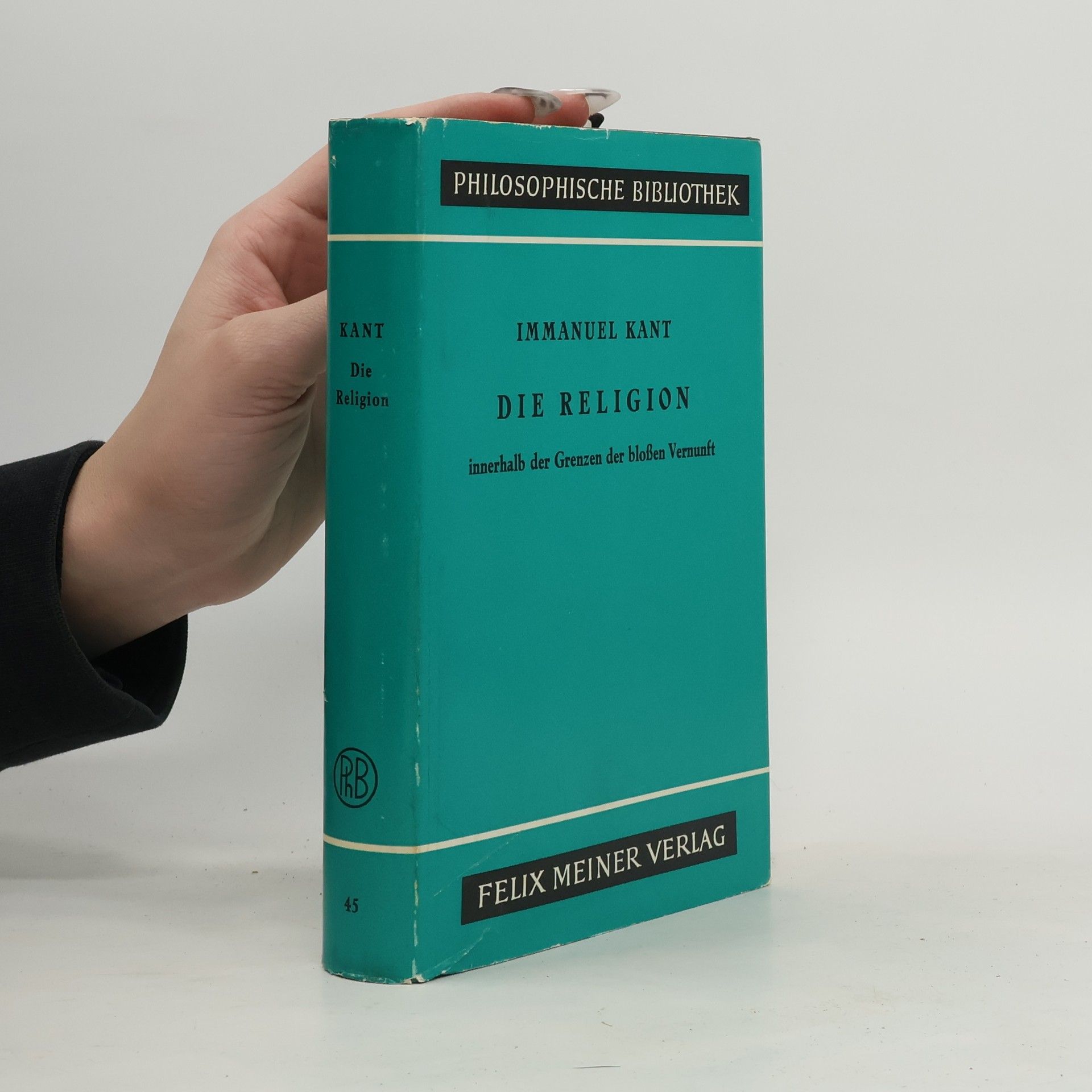 Immanuel Kant Die Religion