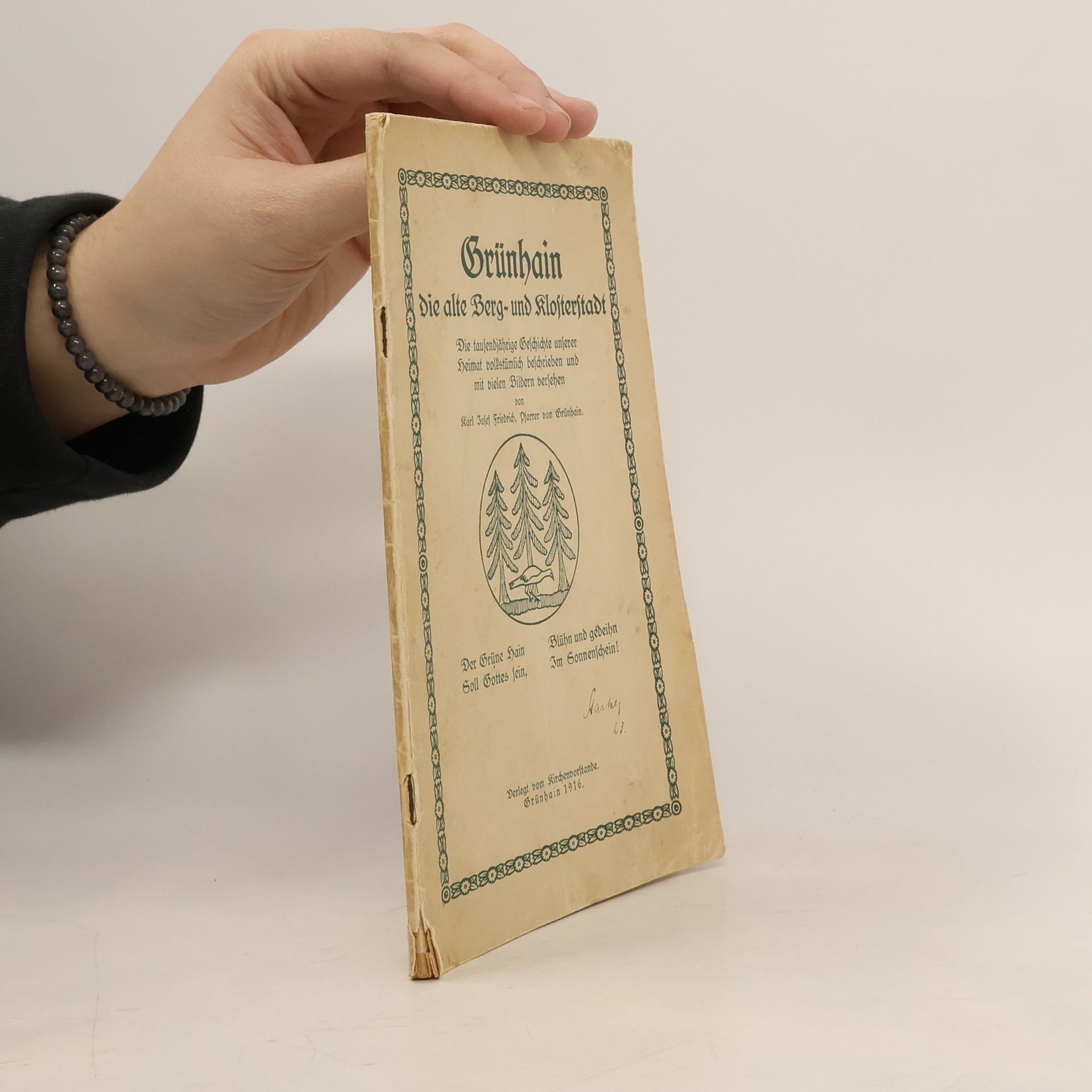 Grünhain, die alte Berg- und Klosterstadt