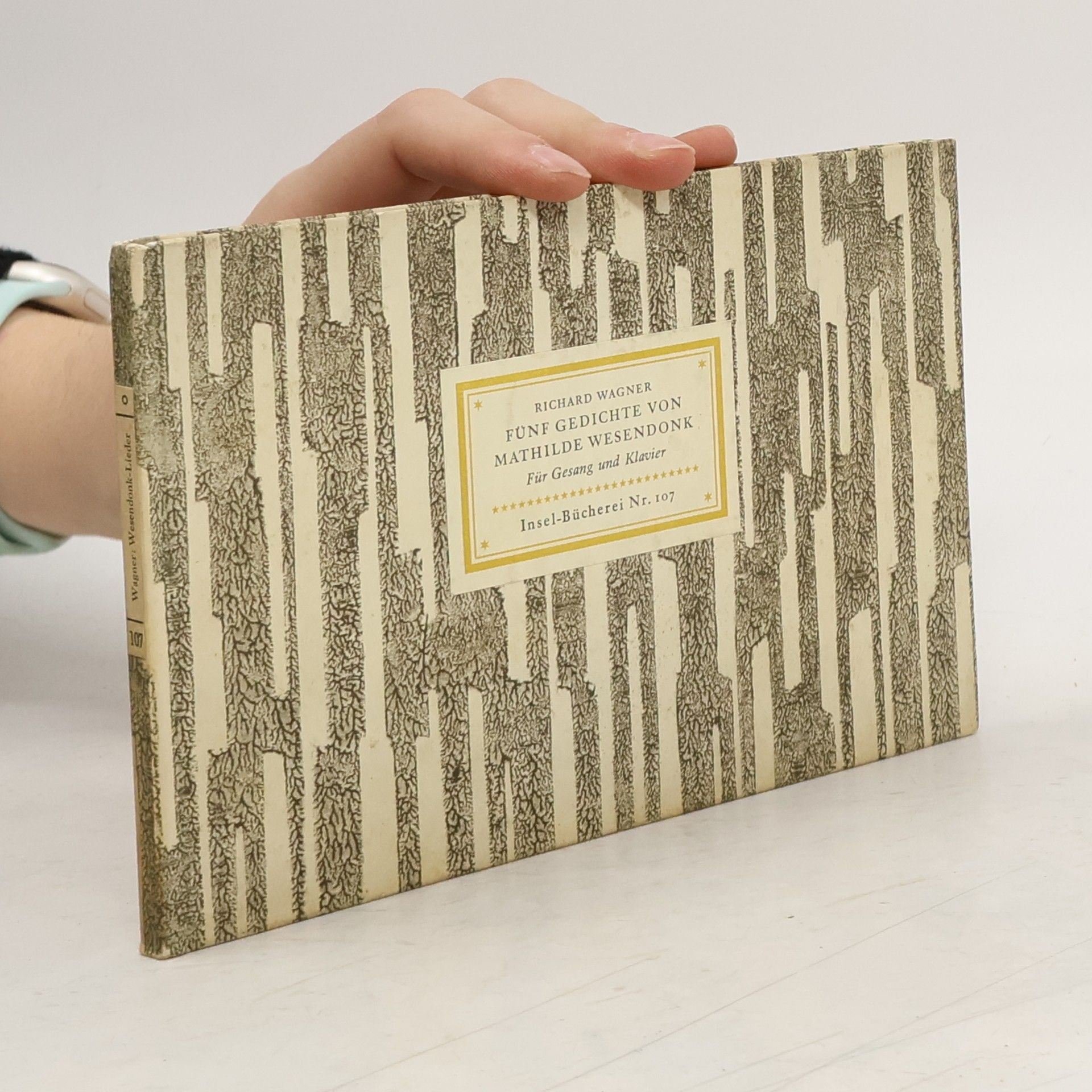 Richard Wagner Fünf Gedichte von Mathilde Wesendonck für Gesang und Klavier