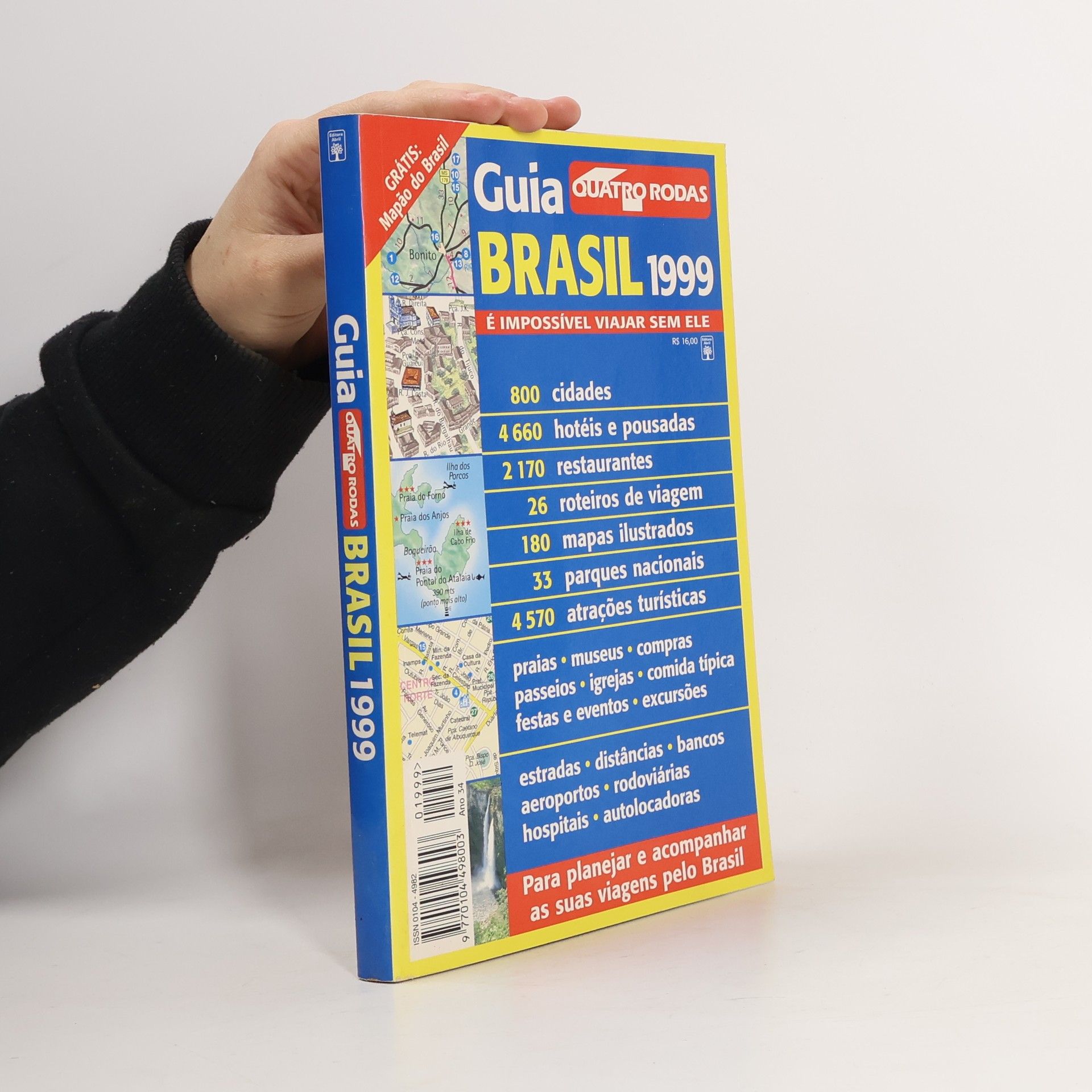 Collectif d'auteurs Guia Quatro Rodas Brasil 1999