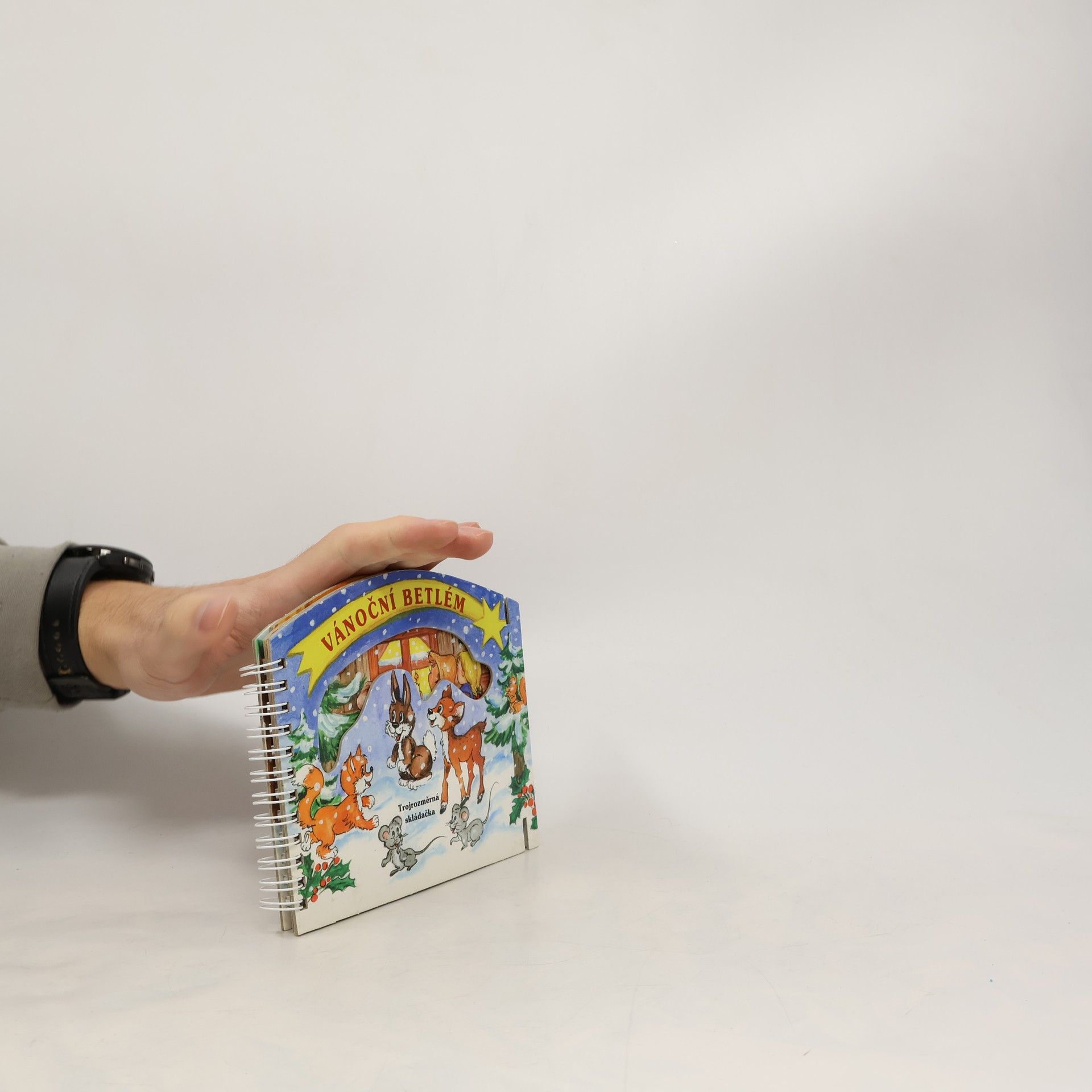 Vladimíra Vopičková Vánoční betlém. trojrozměrná skládačka