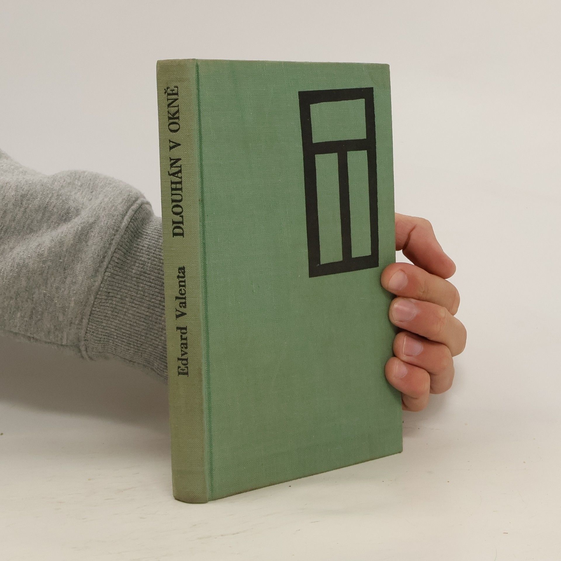 Edvard Valenta Dlouhán v okně