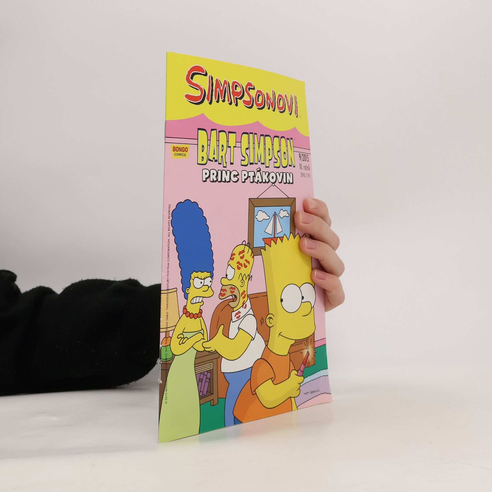 Matt Groening Simpsonovi. Bart Simpson princ ptákovin. 9/2015