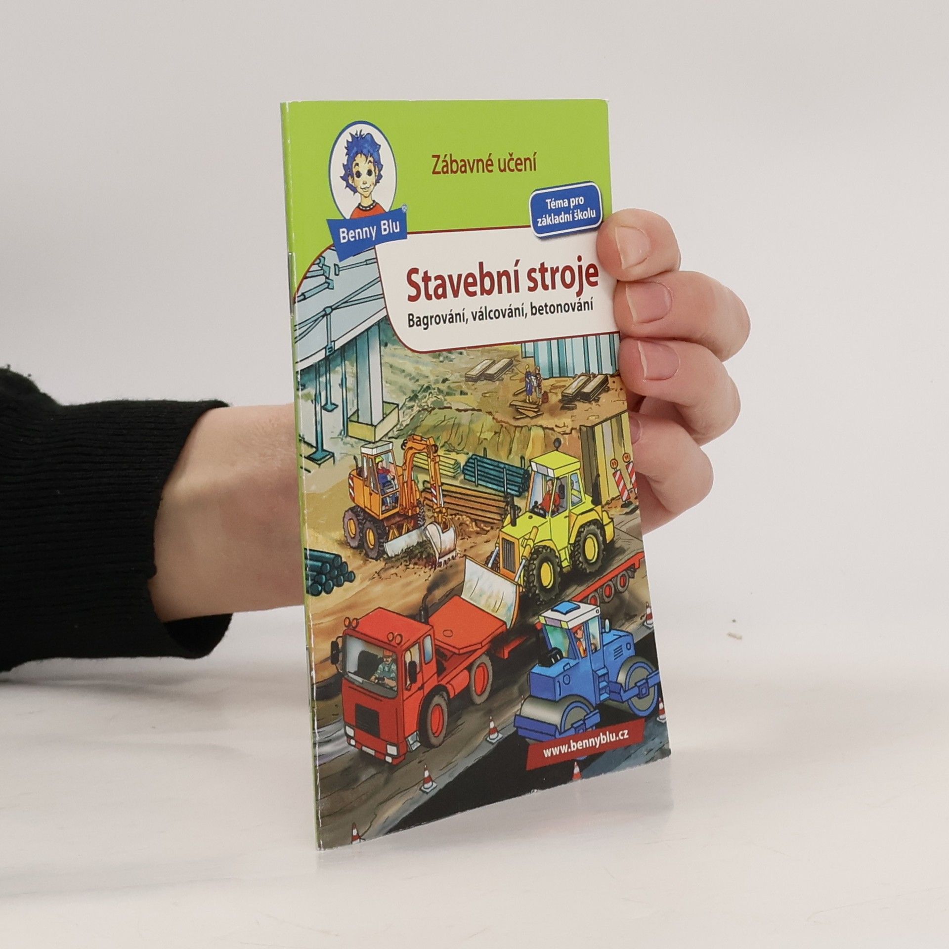 Stavební stroje : bagrování, válcování, betonování