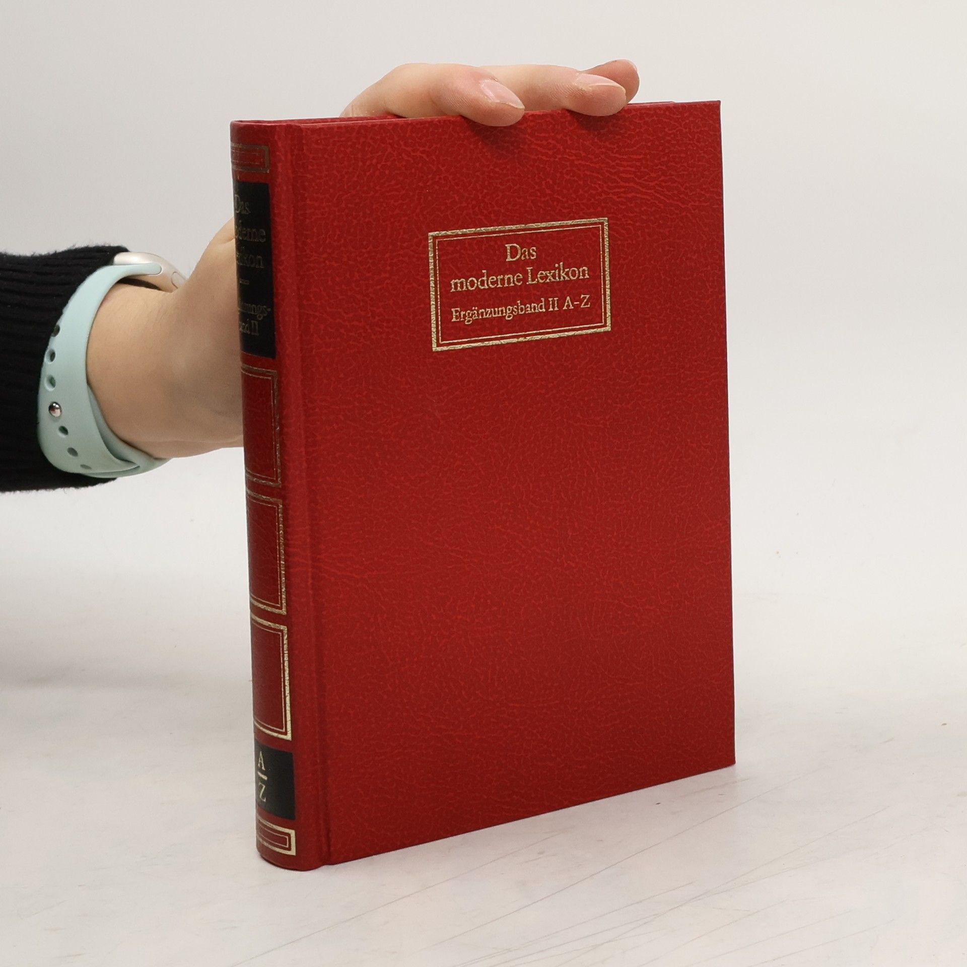 AA.VV. Das moderne Lexikon. Ergänzungsband A-Z