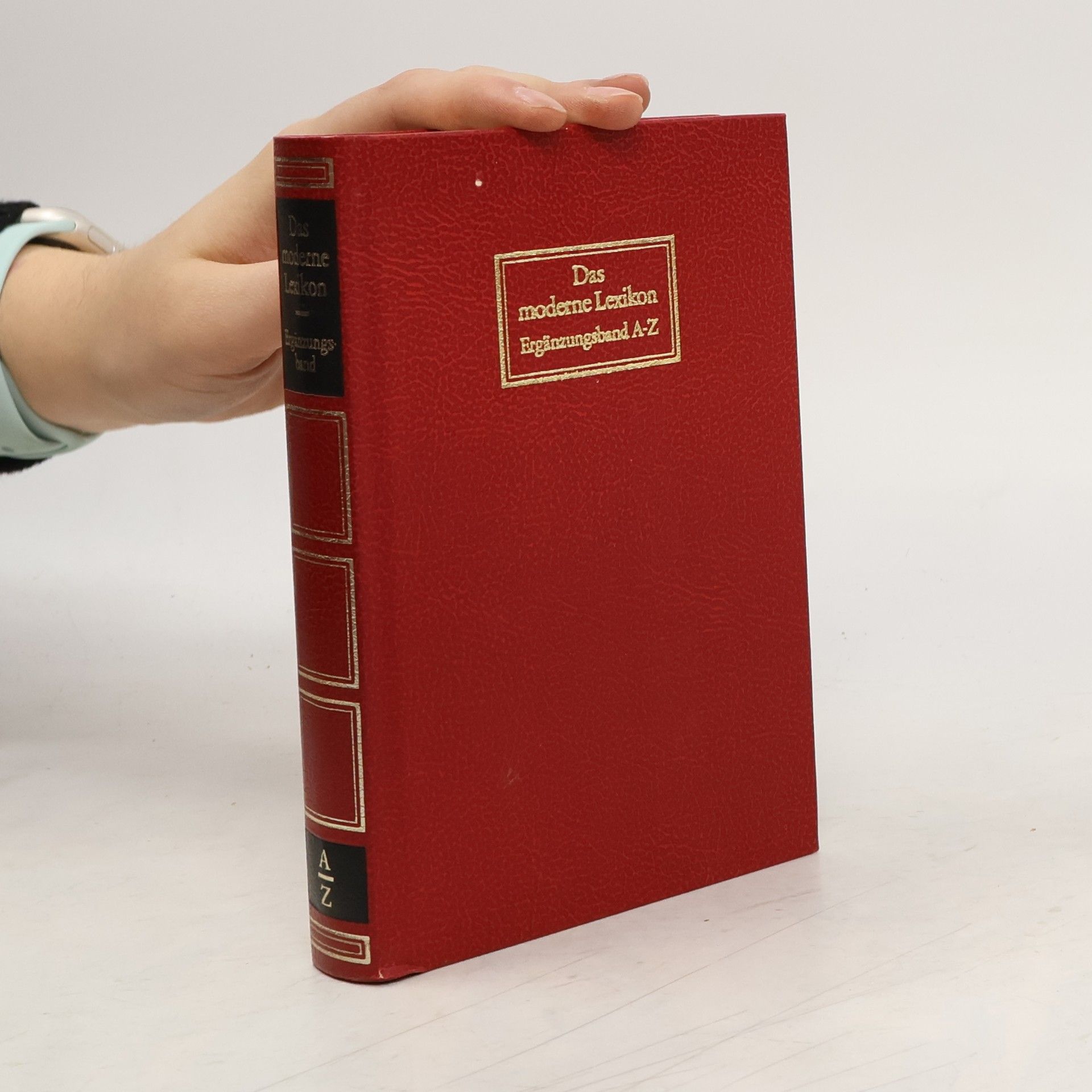 AA.VV. Das moderne Lexikon Ergänzungsband A-Z