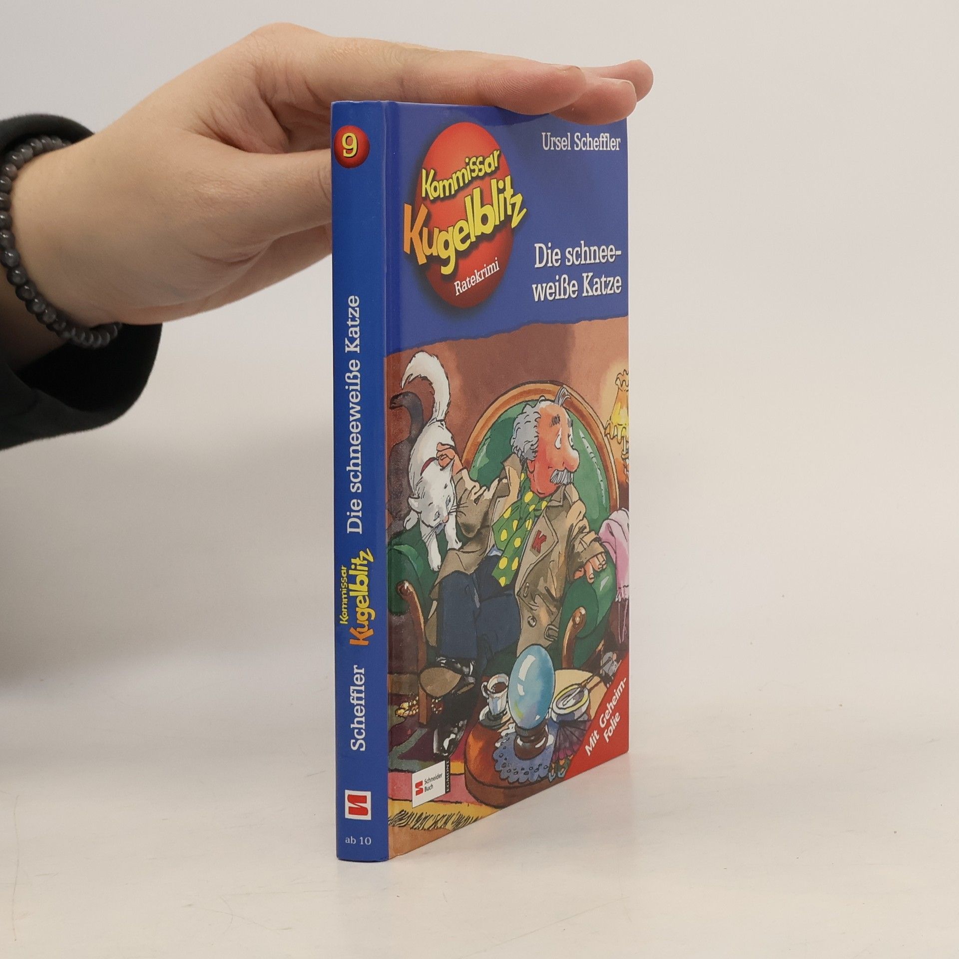 Ursel Scheffler Kommissar Kugelblitz. Die schneeweiße Katze. 9