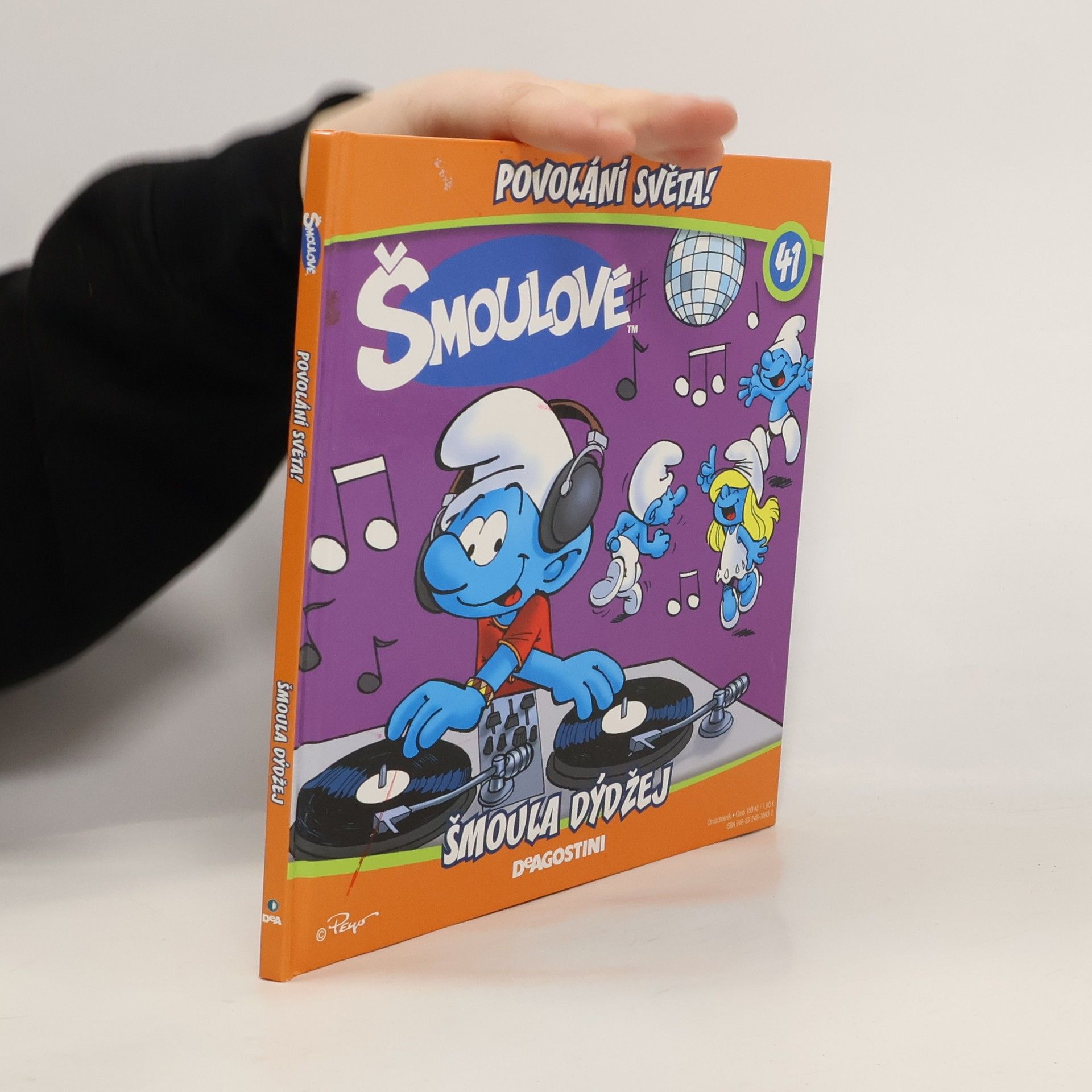 Peyo Povolání světa! Šmoula dýdžej