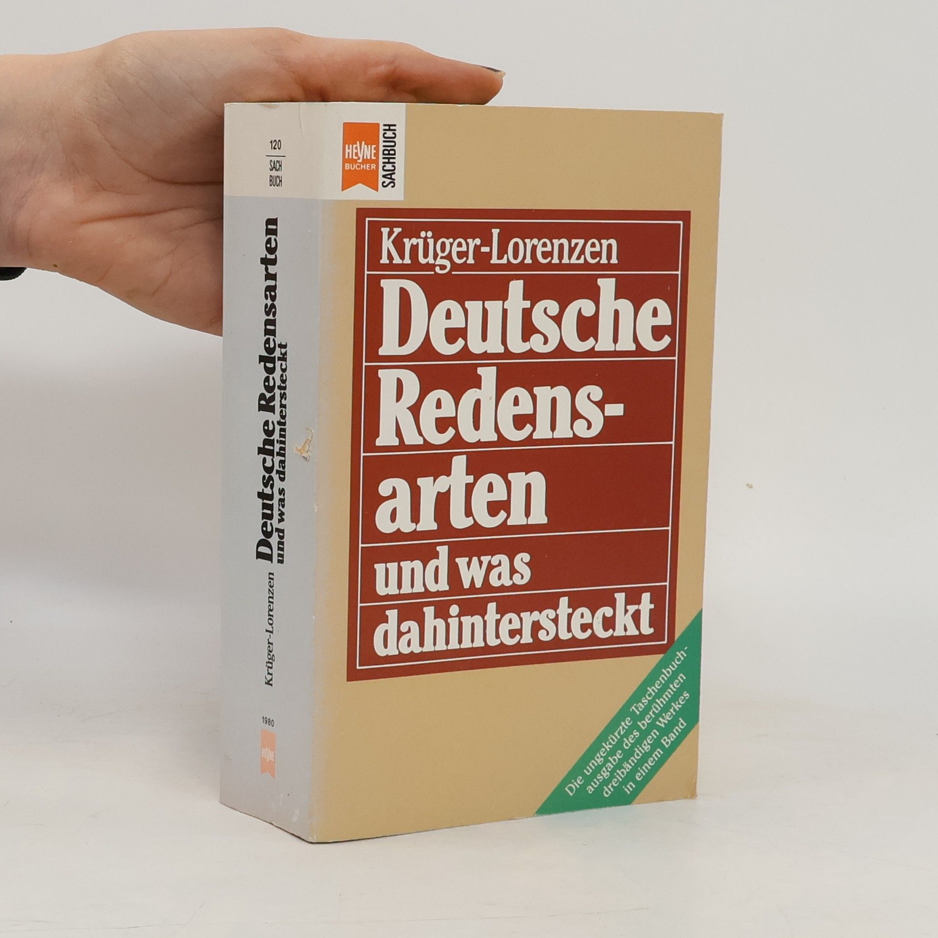 Kurt Krüger-Lorenzen Deutsche Redensarten und was dahinter steckt