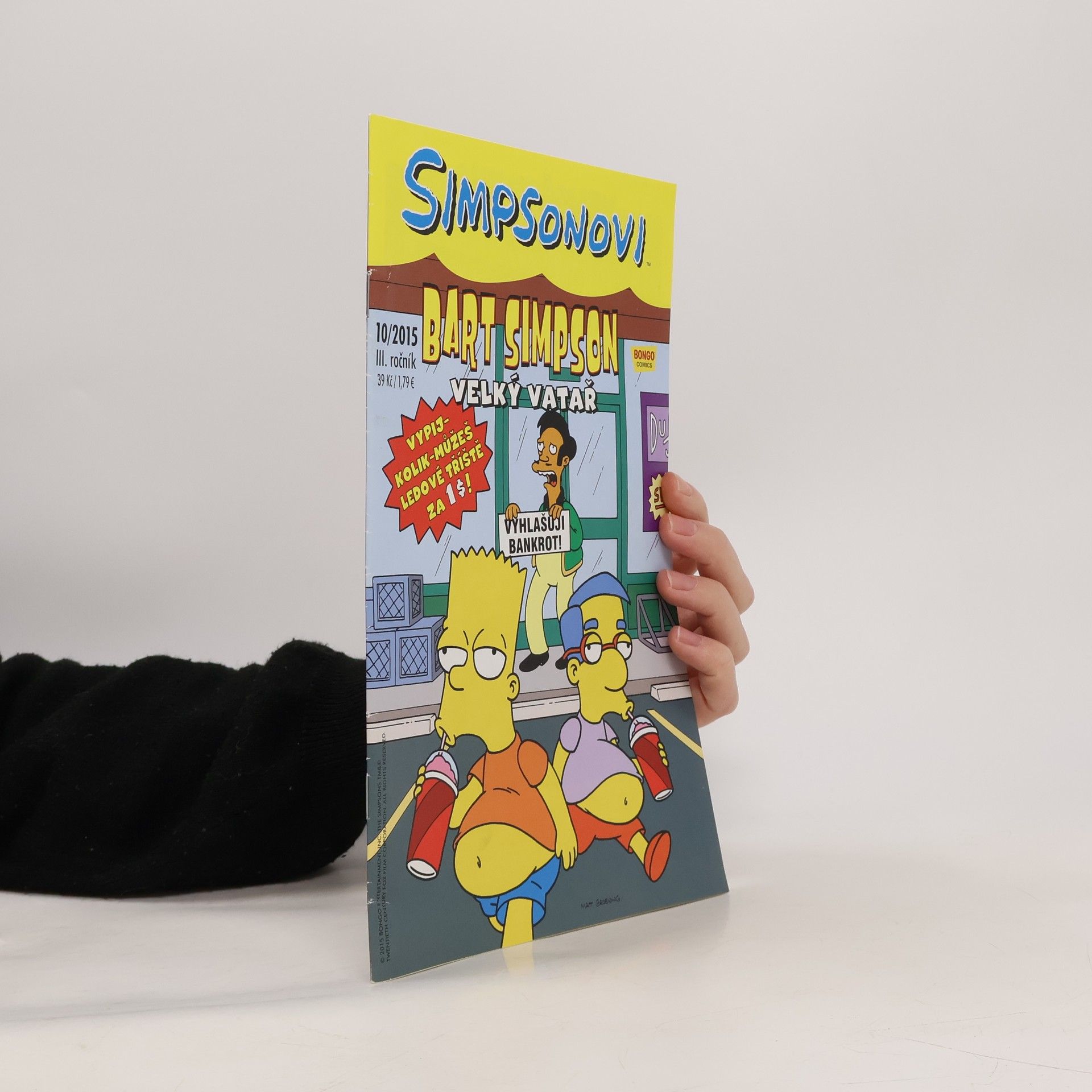 Kolektiv autorů Simpsonovi. 10/2015. Bart Simpson velký vatař
