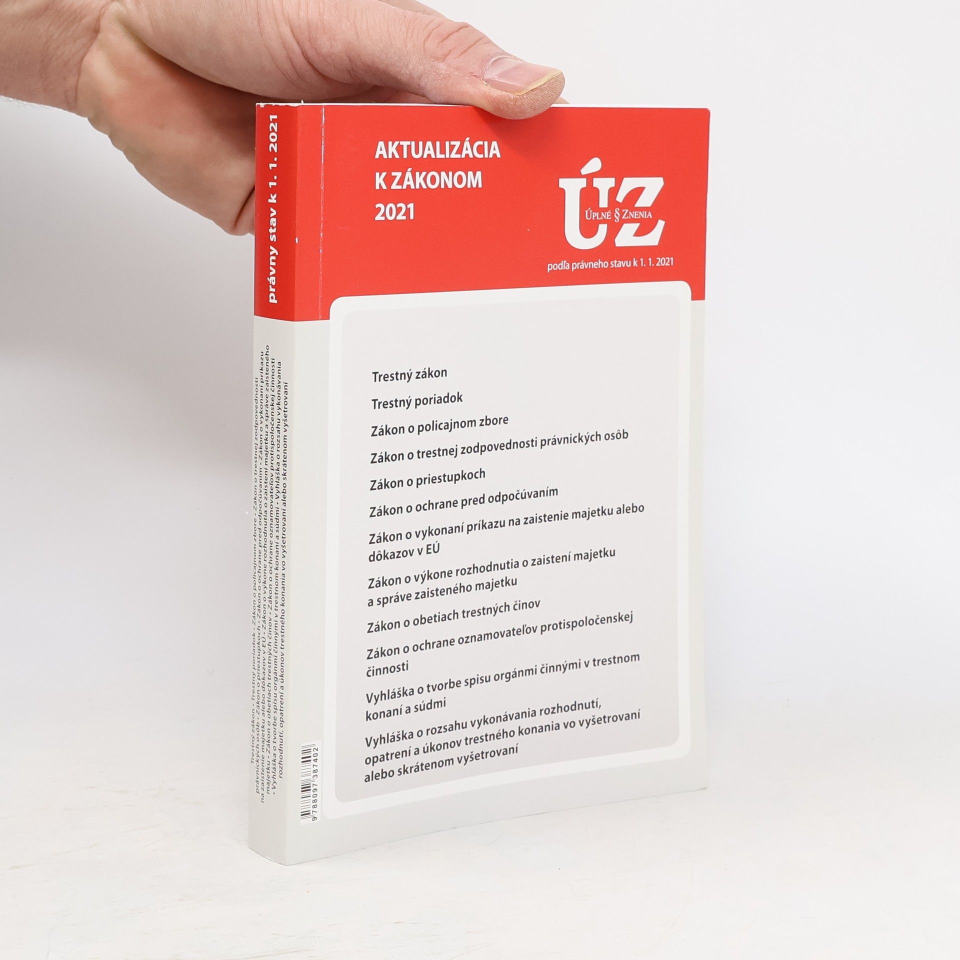 Kolektív autorov Aktualizácia k zákonom 2021