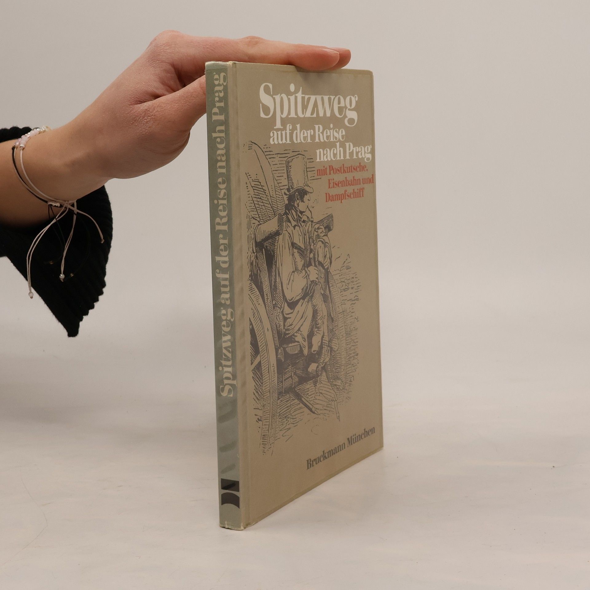 Siegfried Wichmann Spitzweg auf der Reise nach Prag