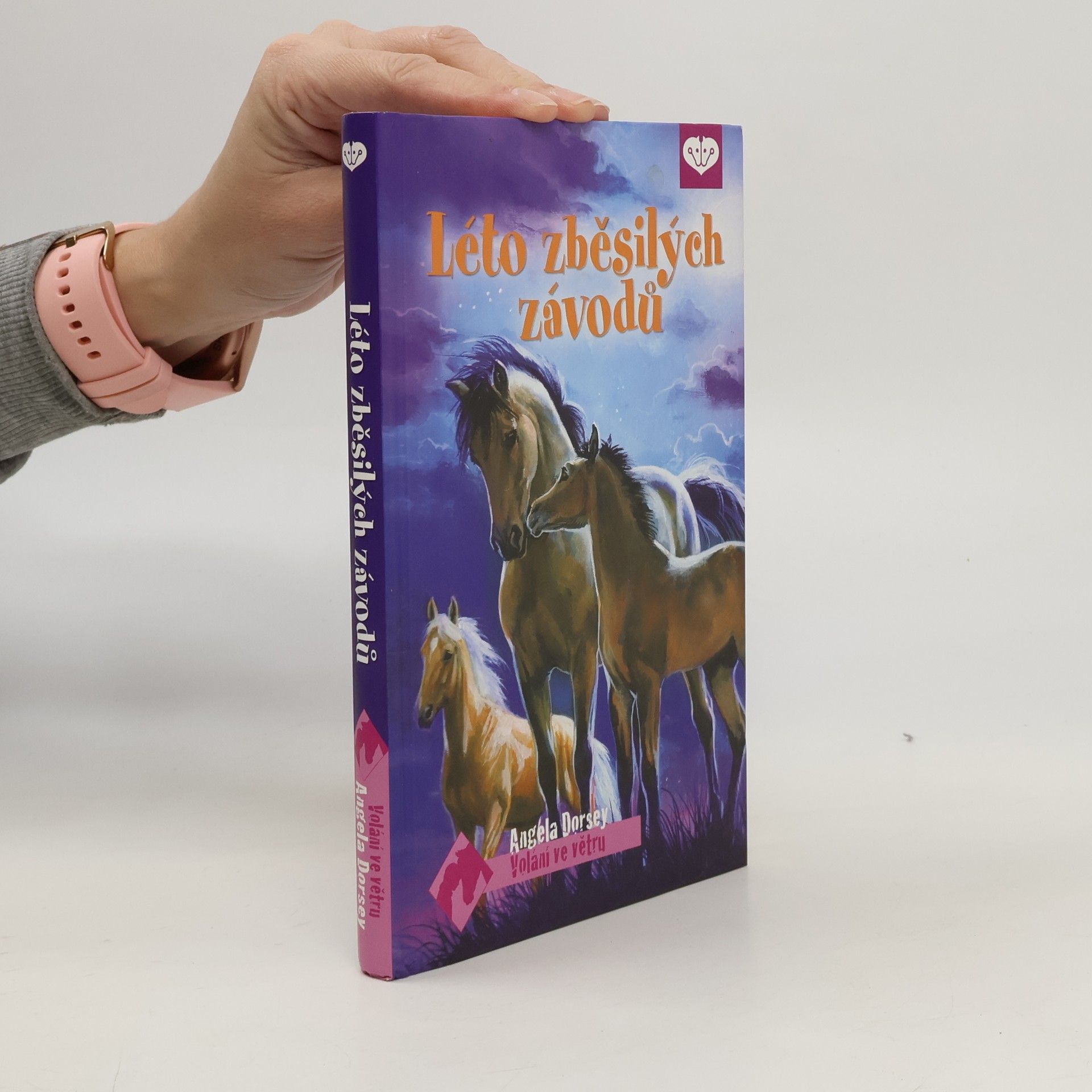 Angela Dorsey Volání ve větru. 7. díl. Léto zběsilých závodů.