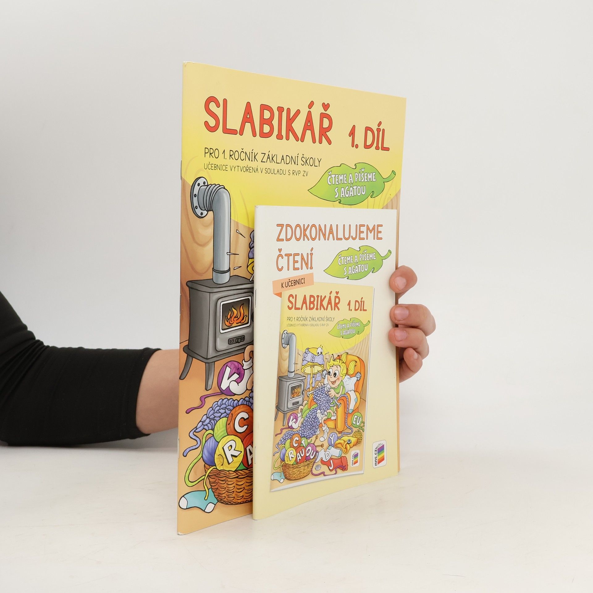 Auteurscollectief Slabikář pro 1. ročník základní školy, 1. díl + zdokonalujeme čtení