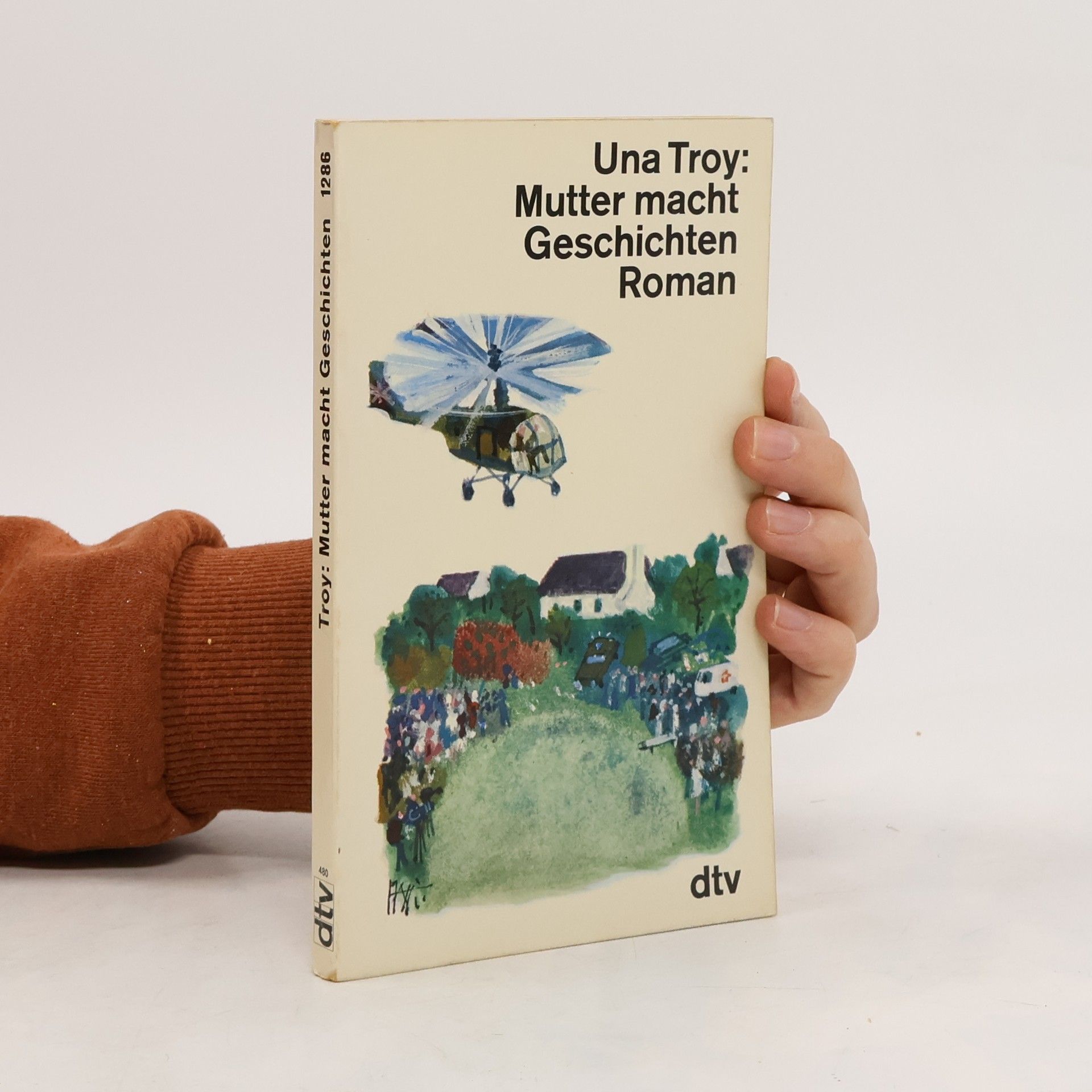 Una Troy Mutter macht Geschichten