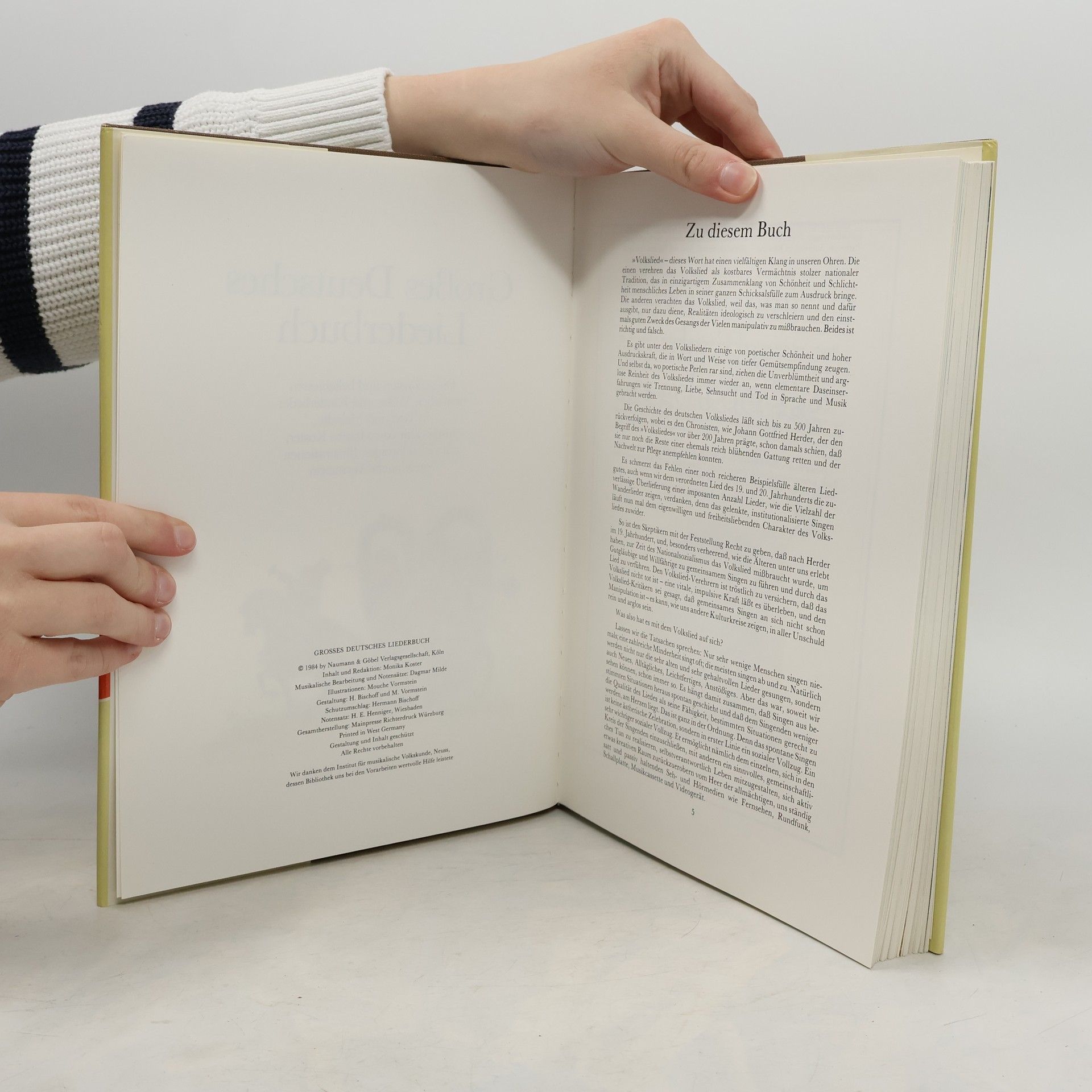 Various authors Großes Deutsches Liederbuch