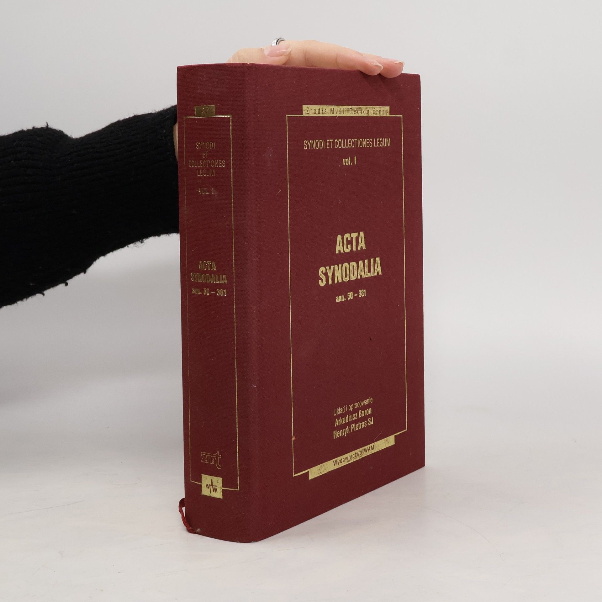 WAM Acta synodalia Dokumenty synodów od 50 do 381 roku