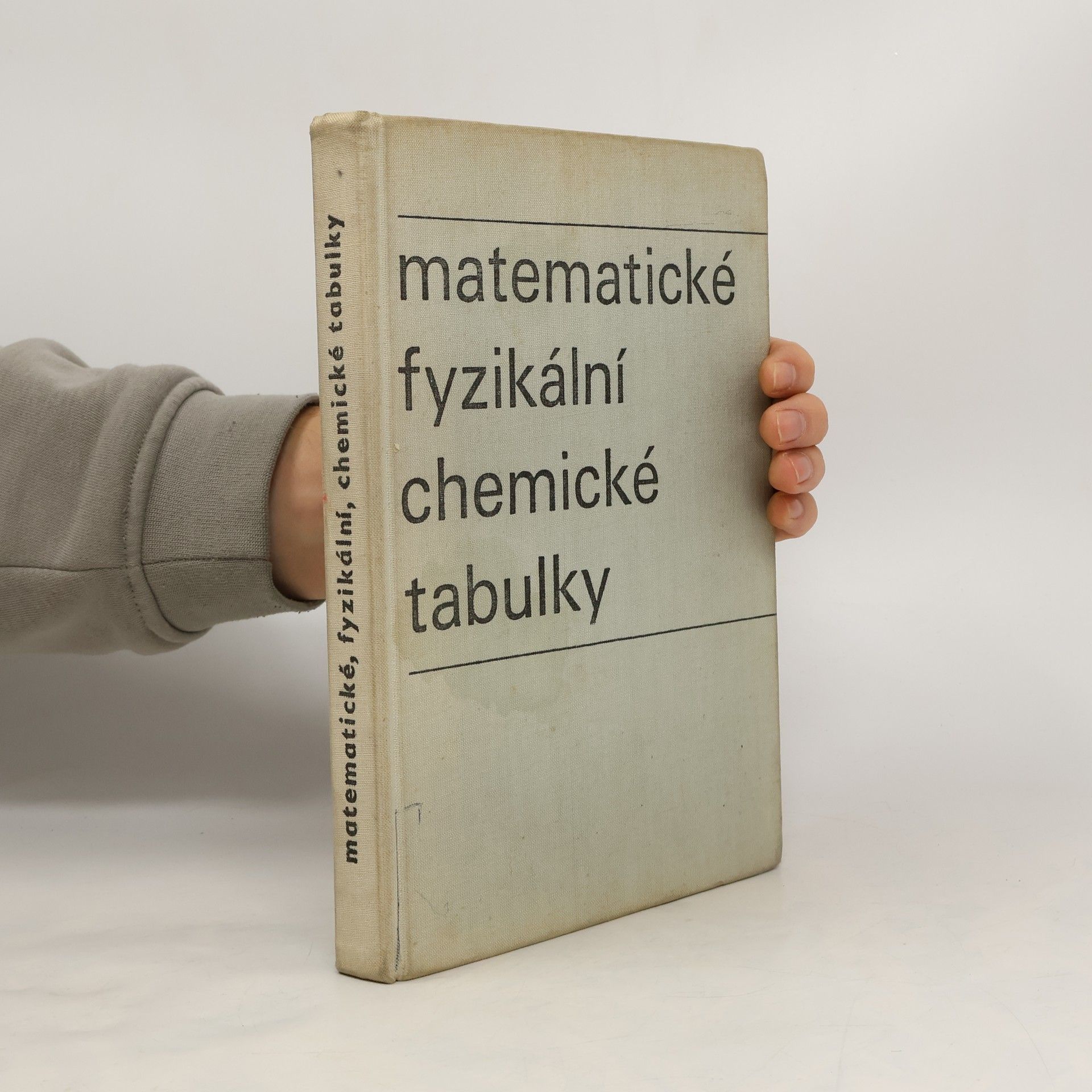 Matematické, fyzikální a chemické tabulky pro střední školy