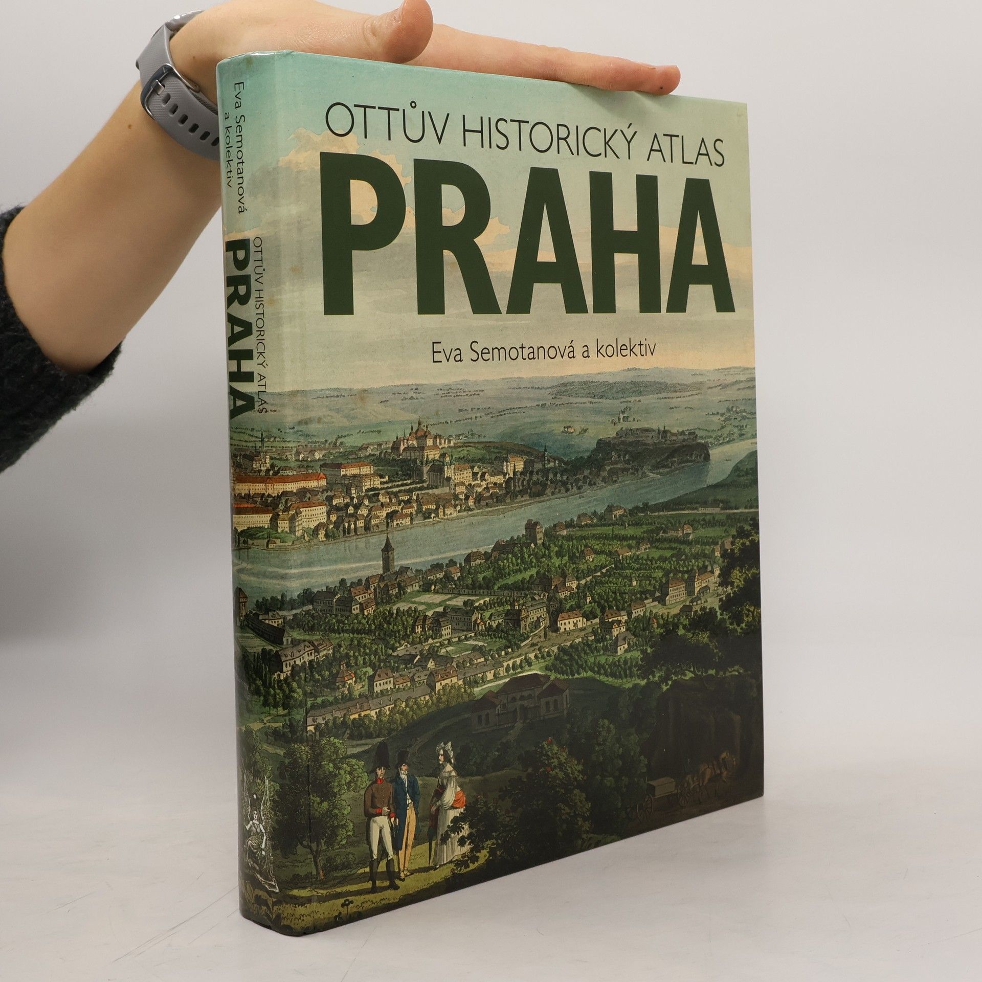 Eva Semotanová Ottův historický atlas. Praha