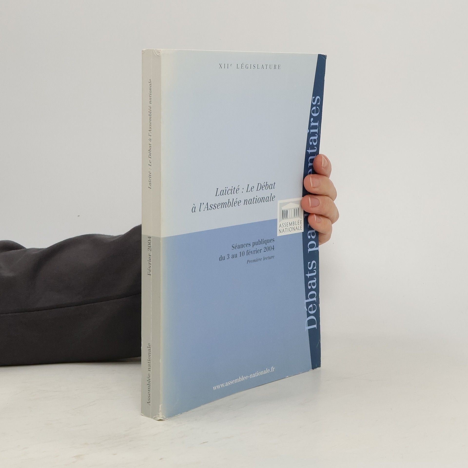 France. Assemblée nationale Débats parlementaires: Laïcité : Le débat à l'Assemblée nationale