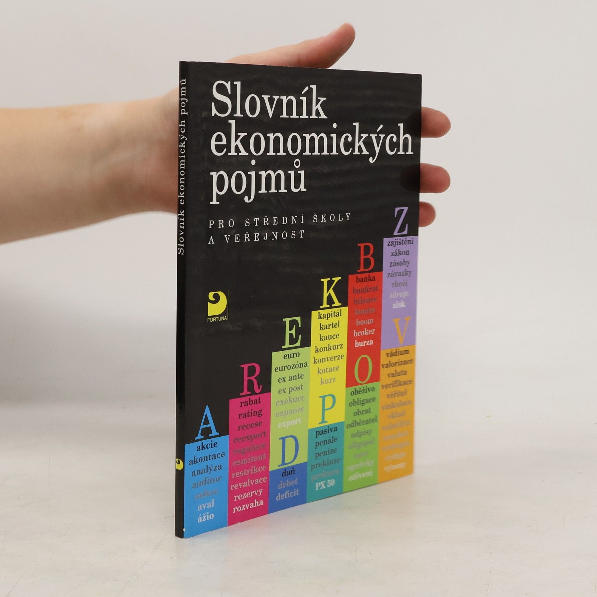 Slovník ekonomických pojmů pro střední školy a veřejnost