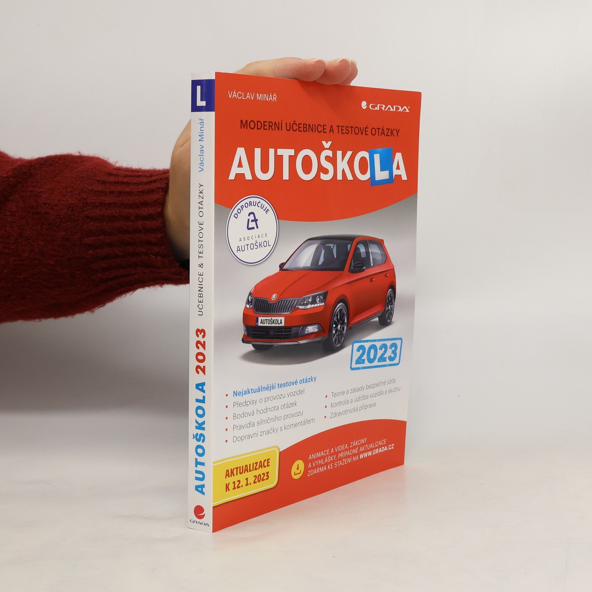 Autoškola: moderní učebnice a testové otázky: 2023