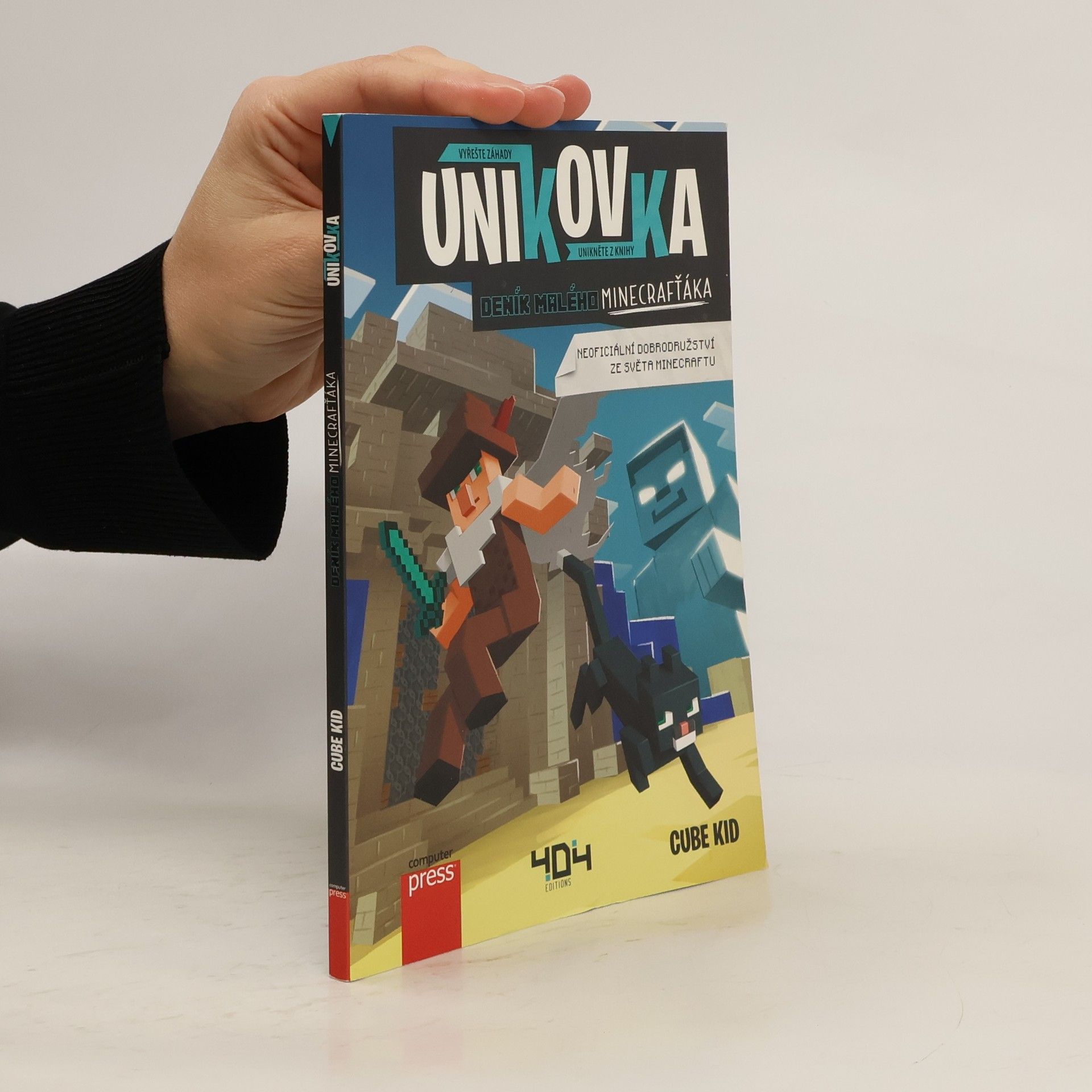 Cube Kid Deník malého minecrafťáka - únikovka